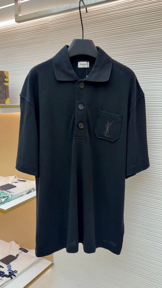 Рубашки Мужские Saint Laurent 5405635