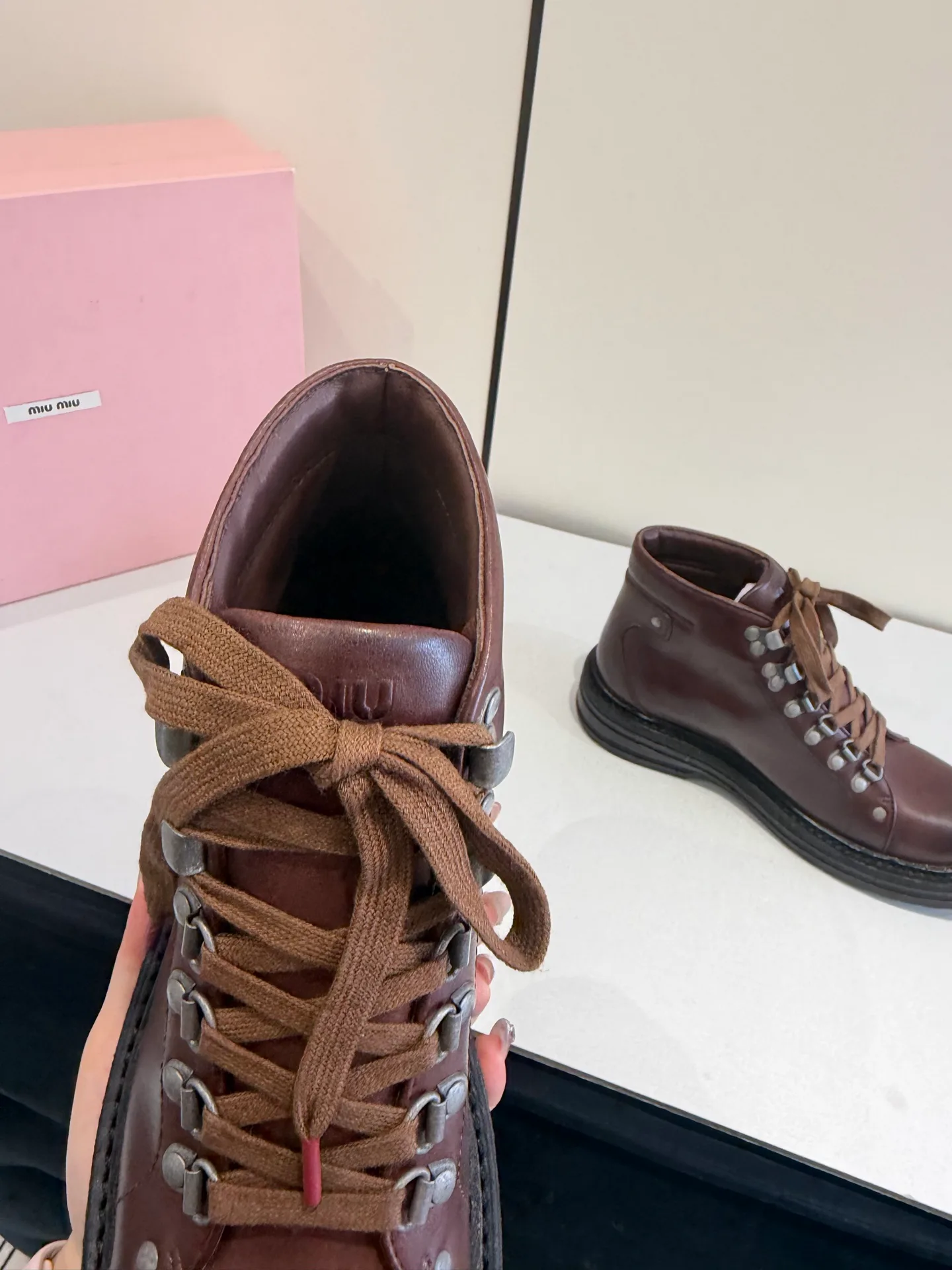 Ботинки Женские Miu Miu 17977306