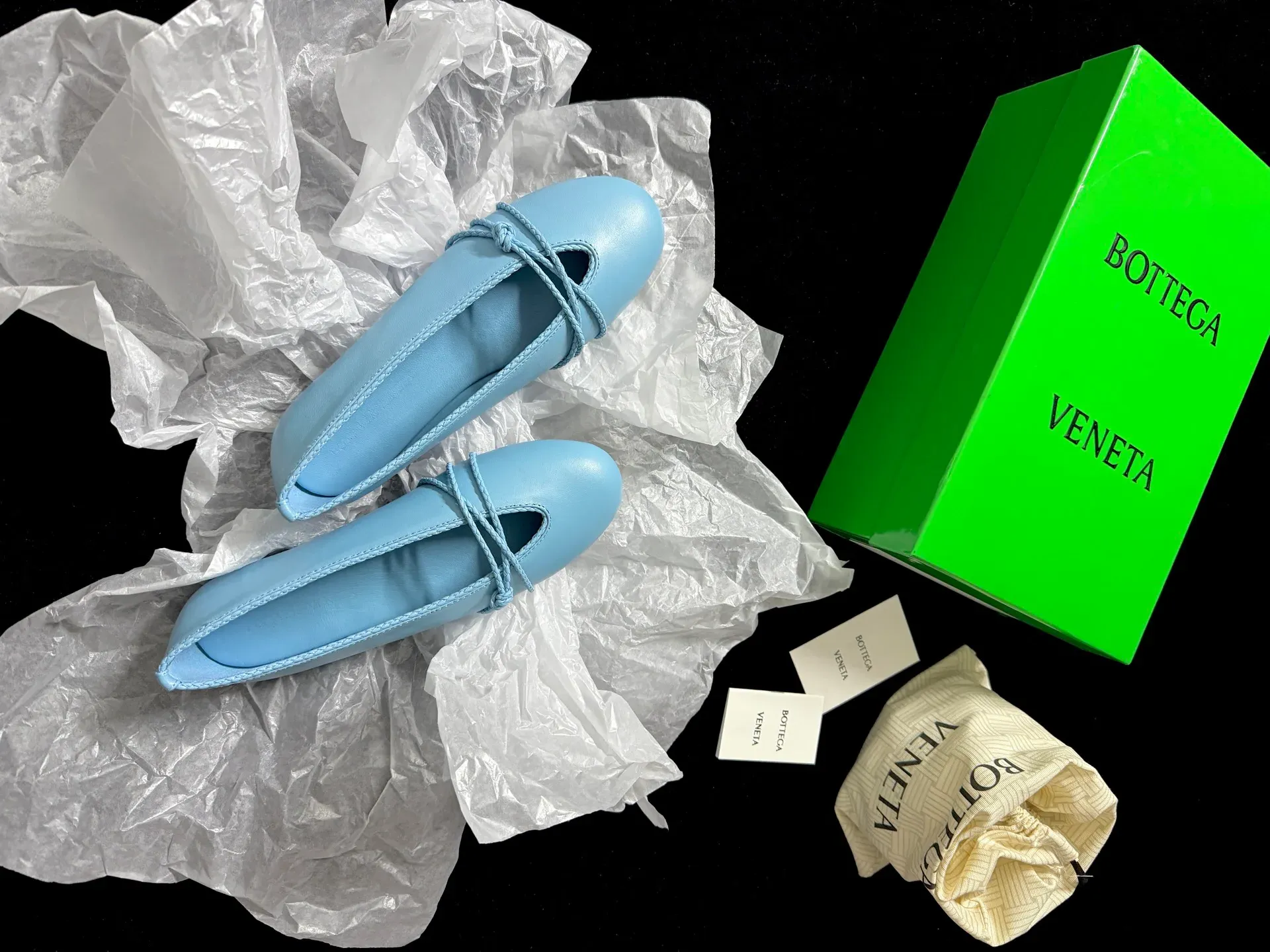 Балетки Женские Bottega Veneta 1587439