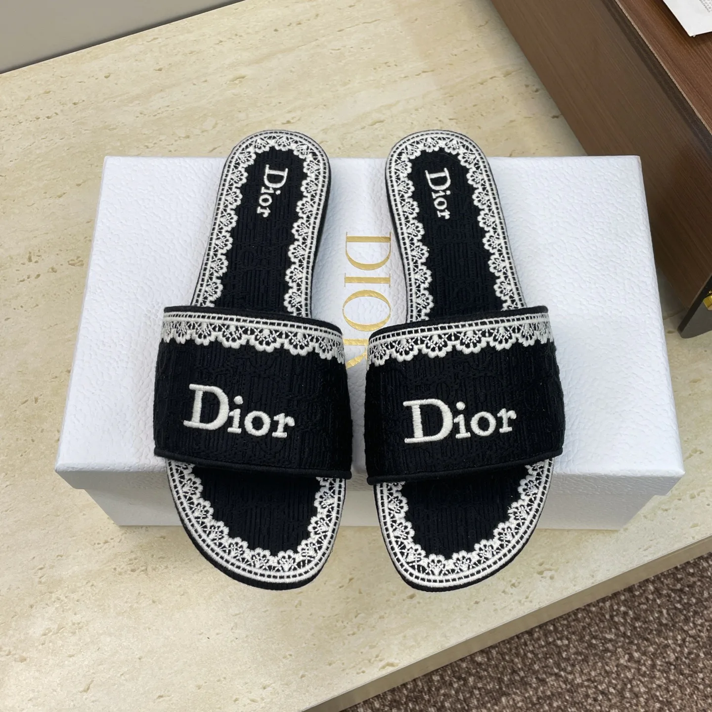 Шлепанцы Женские Christian Dior 1262079