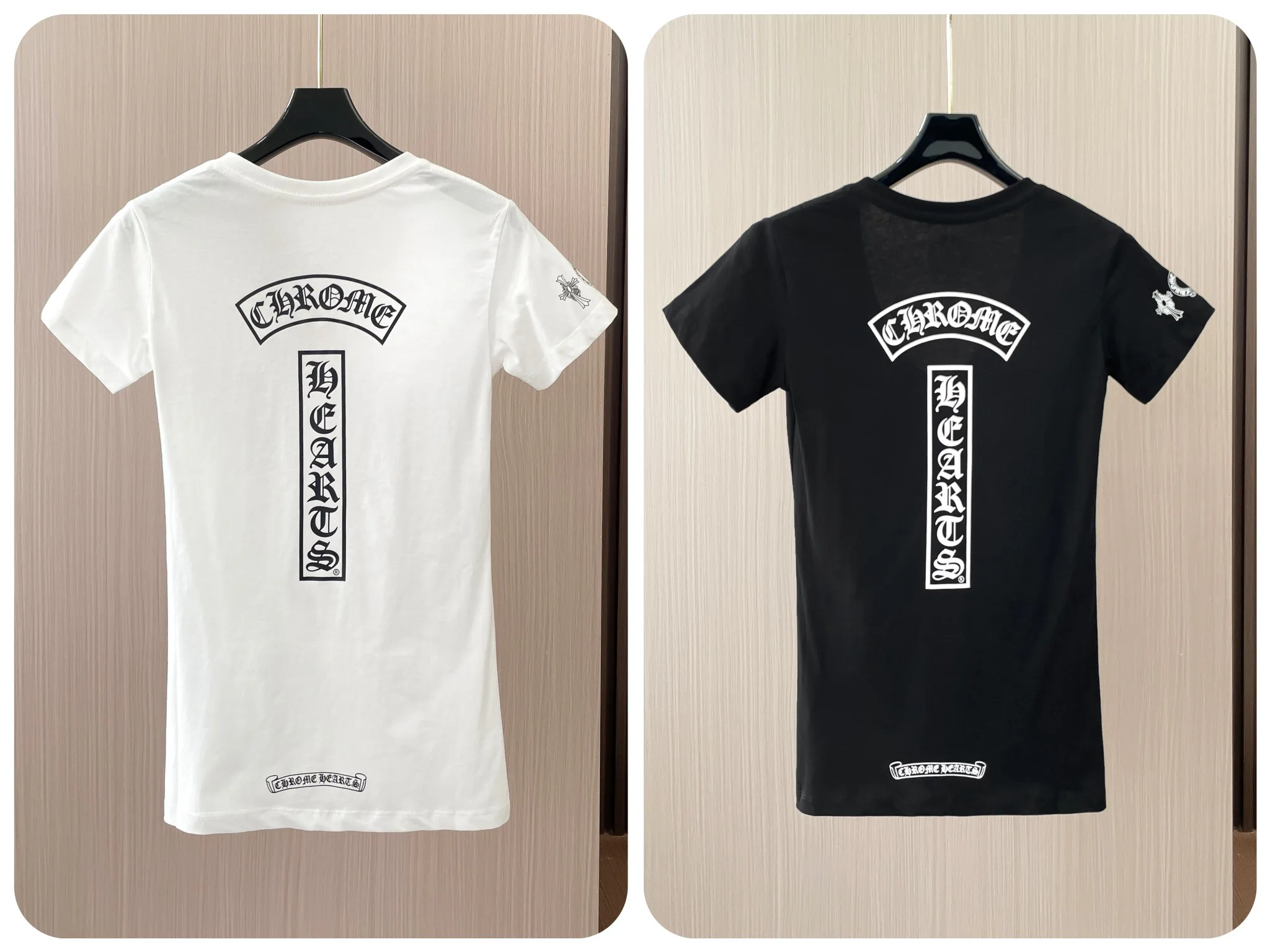 Футболки Женские Chrome Hearts 13425684