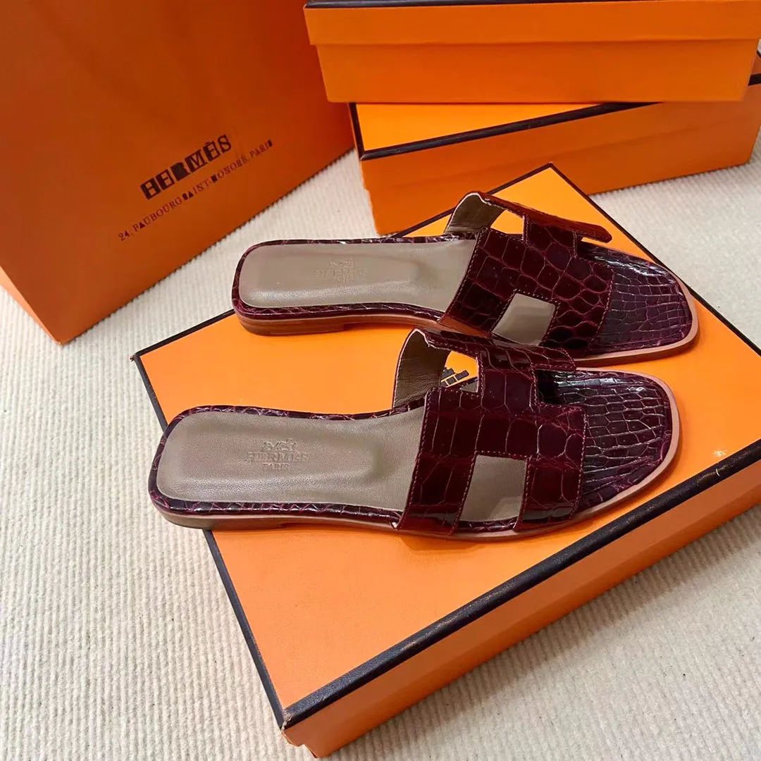 Шлепанцы Женские Hermes 4340476