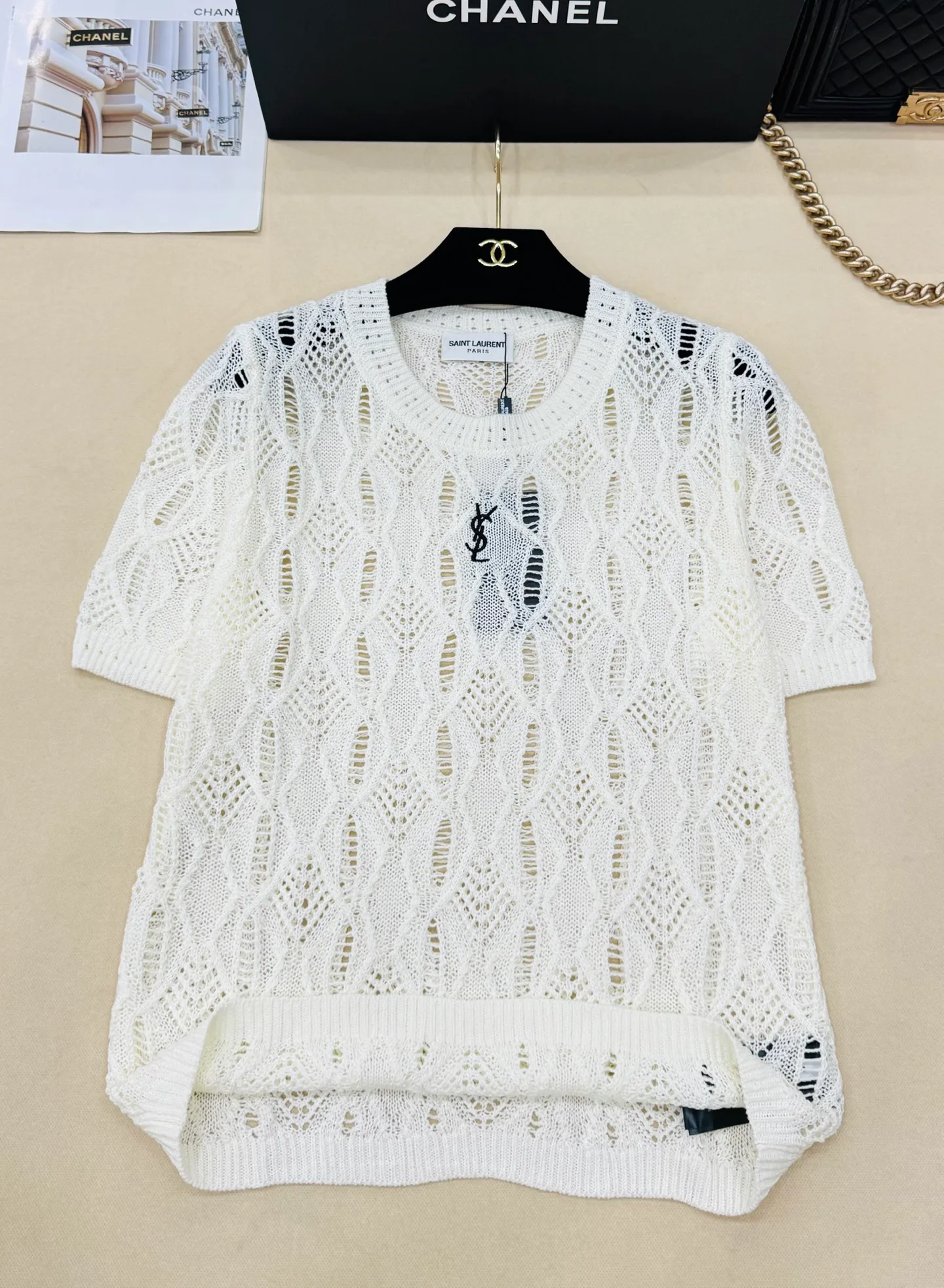Футболки Женские Saint Laurent 17578835