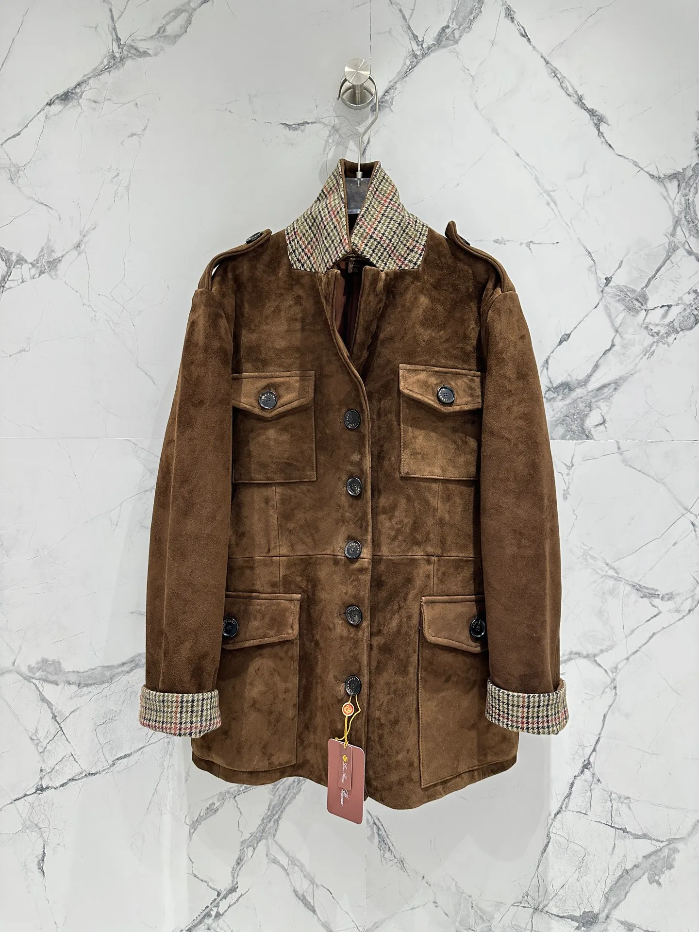 Кожаные Куртки И Дублёнки Женские Loro Piana 18593015