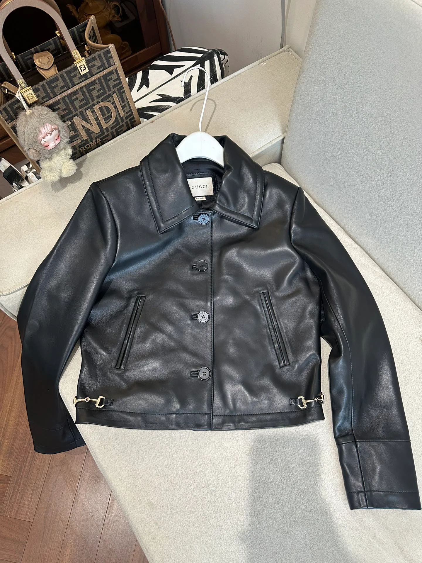 Кожаные Куртки И Дублёнки Женские Gucci 11283408