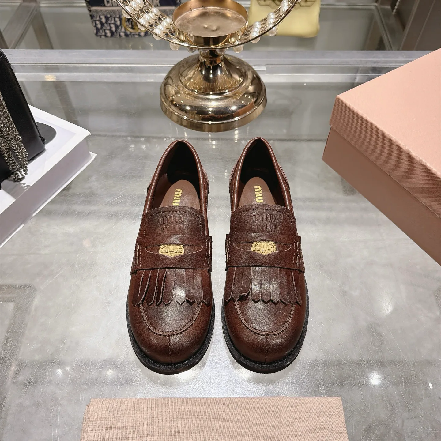 Лоферы И Мокасины Женские Miu Miu 18366849