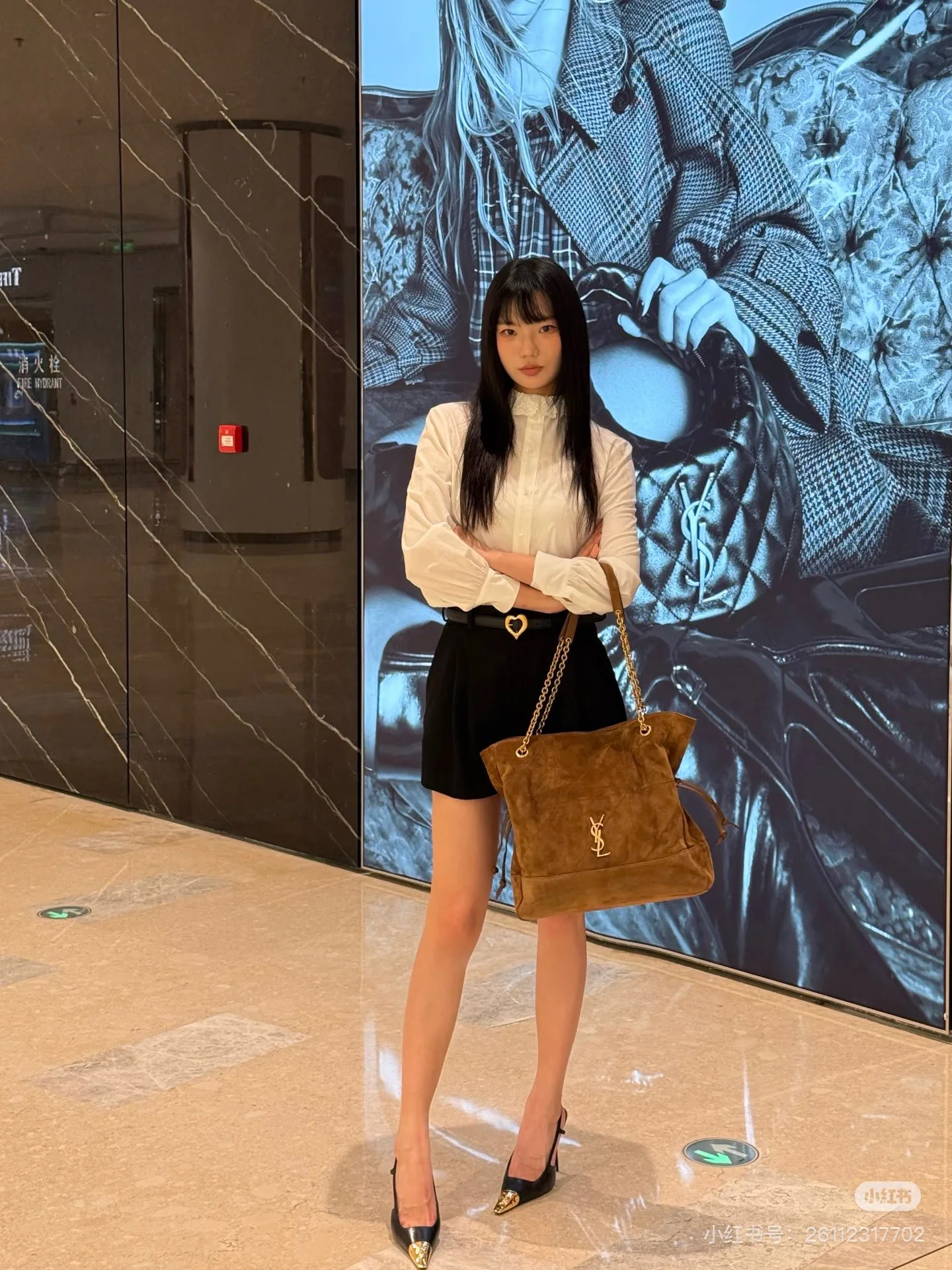 Рубашки Женские Saint Laurent 545508