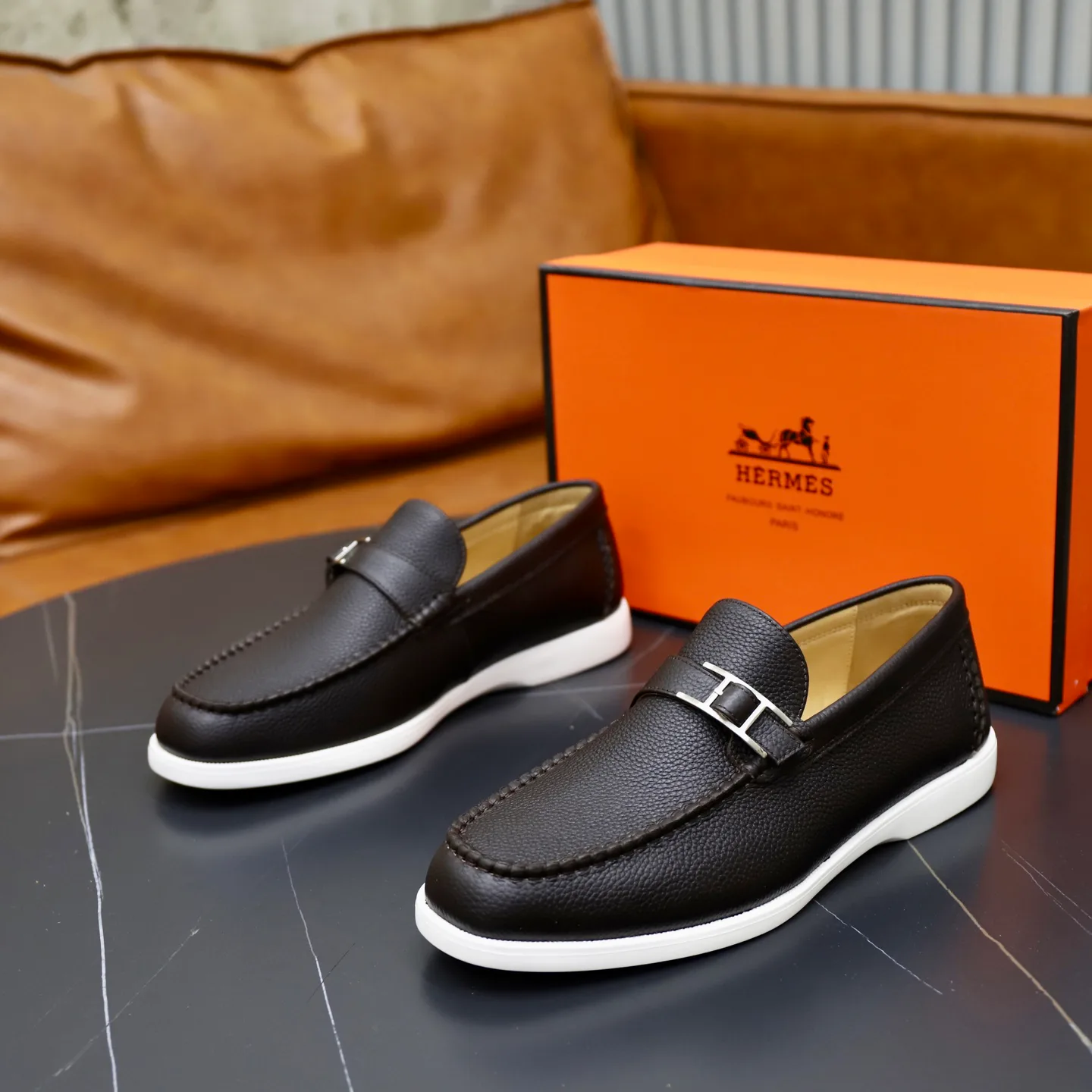 Лоферы И Туфли Мужские Hermes 18103102
