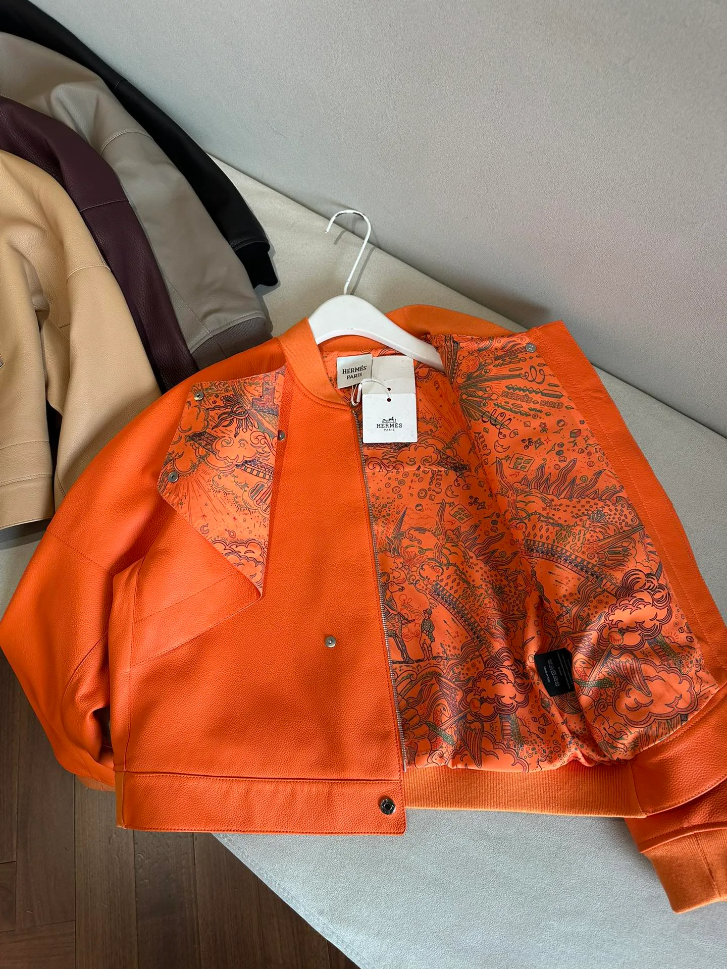 Кожаные Куртки И Дублёнки Женские Hermes 10062750