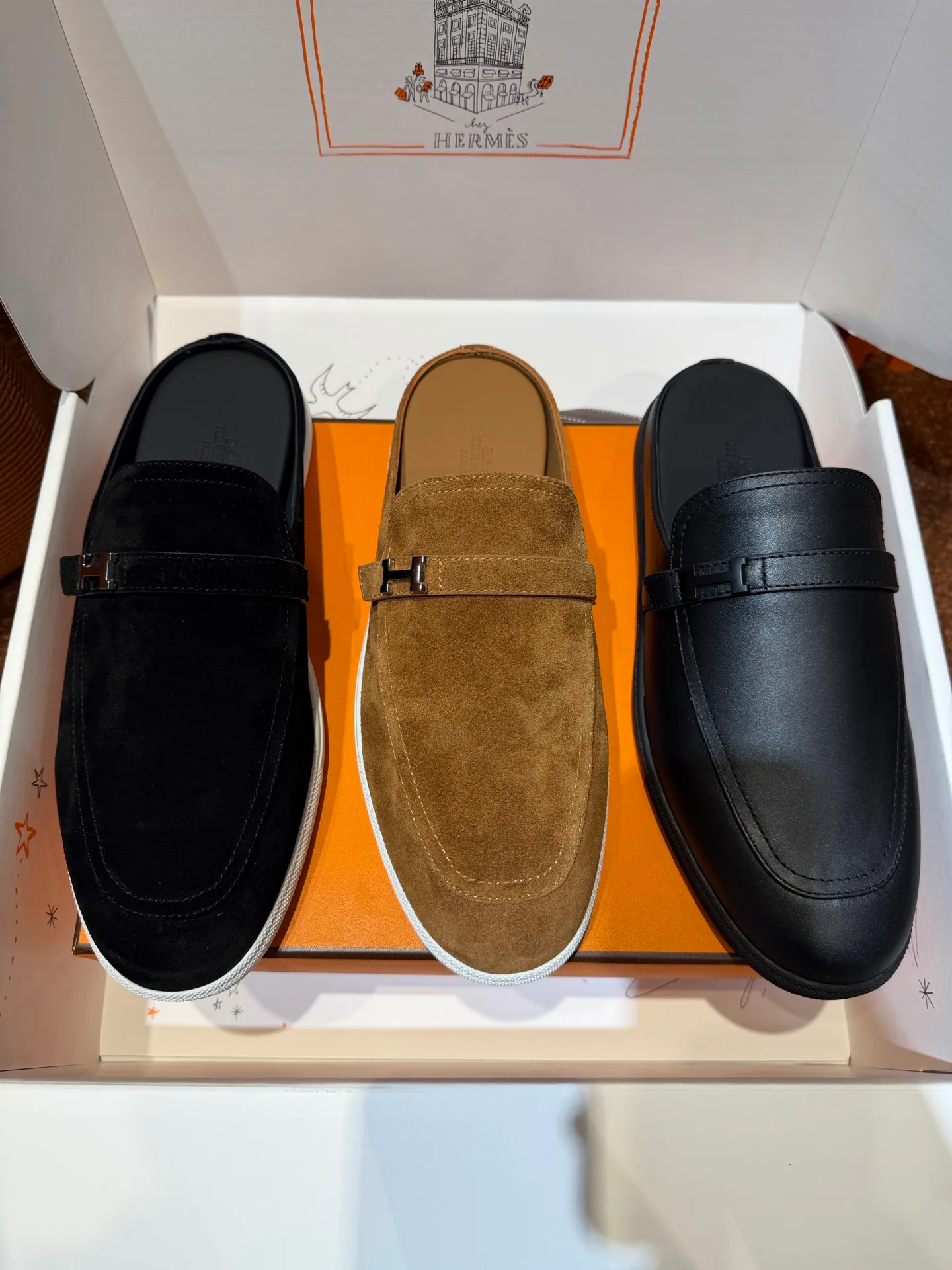 Мюли Мужские Hermes 236334