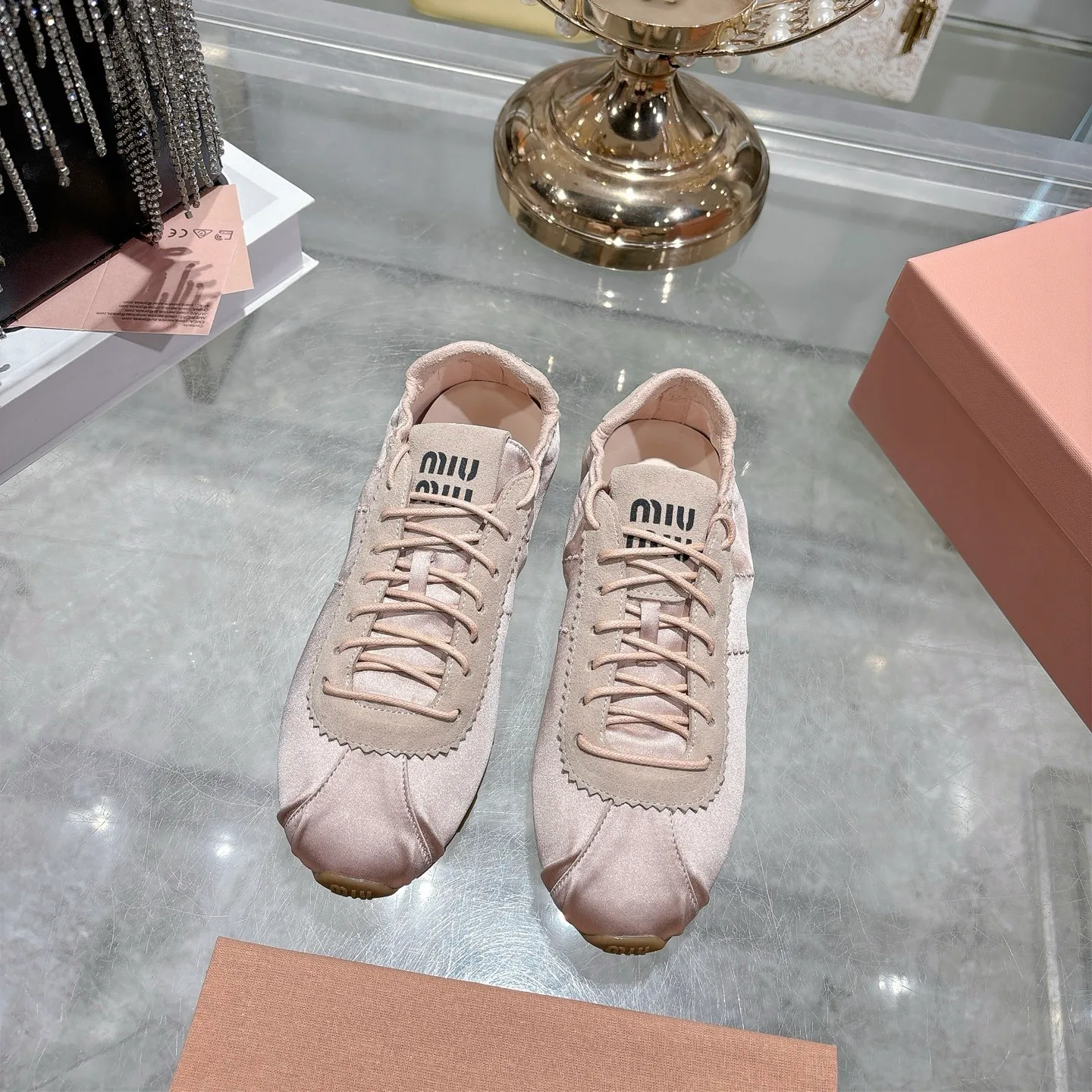 Кроссовки Женские Miu Miu 678542