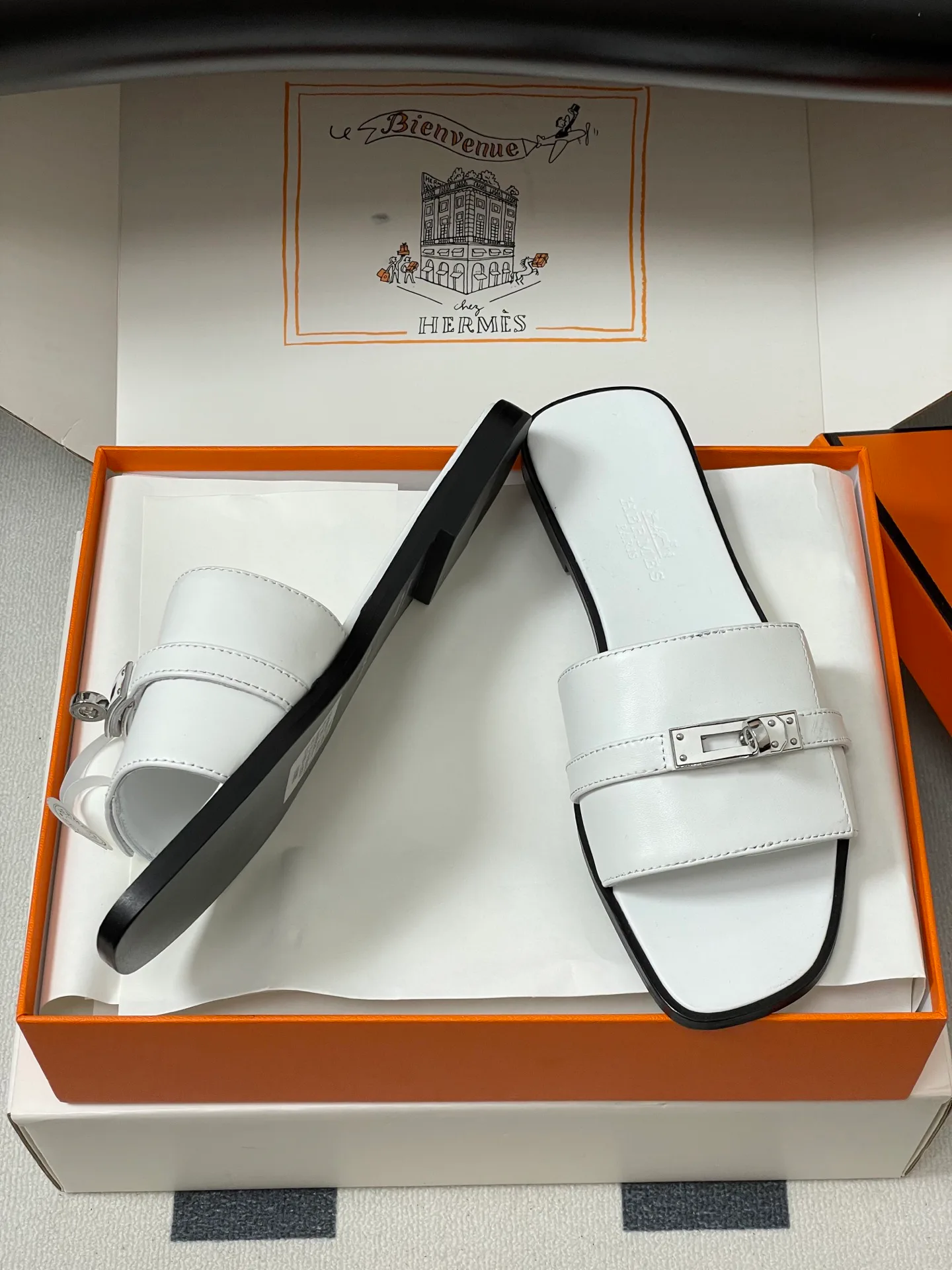 Шлепанцы Женские Hermes 59018