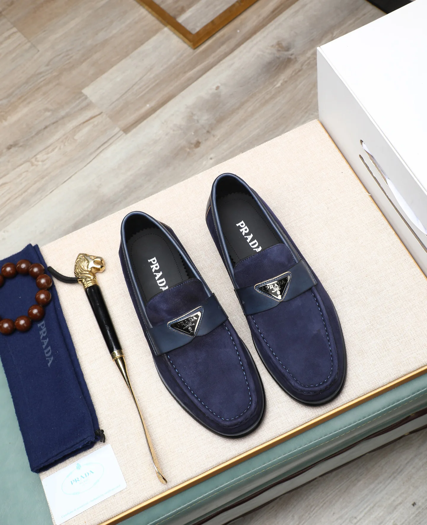 Лоферы И Туфли Мужские Prada 1265587