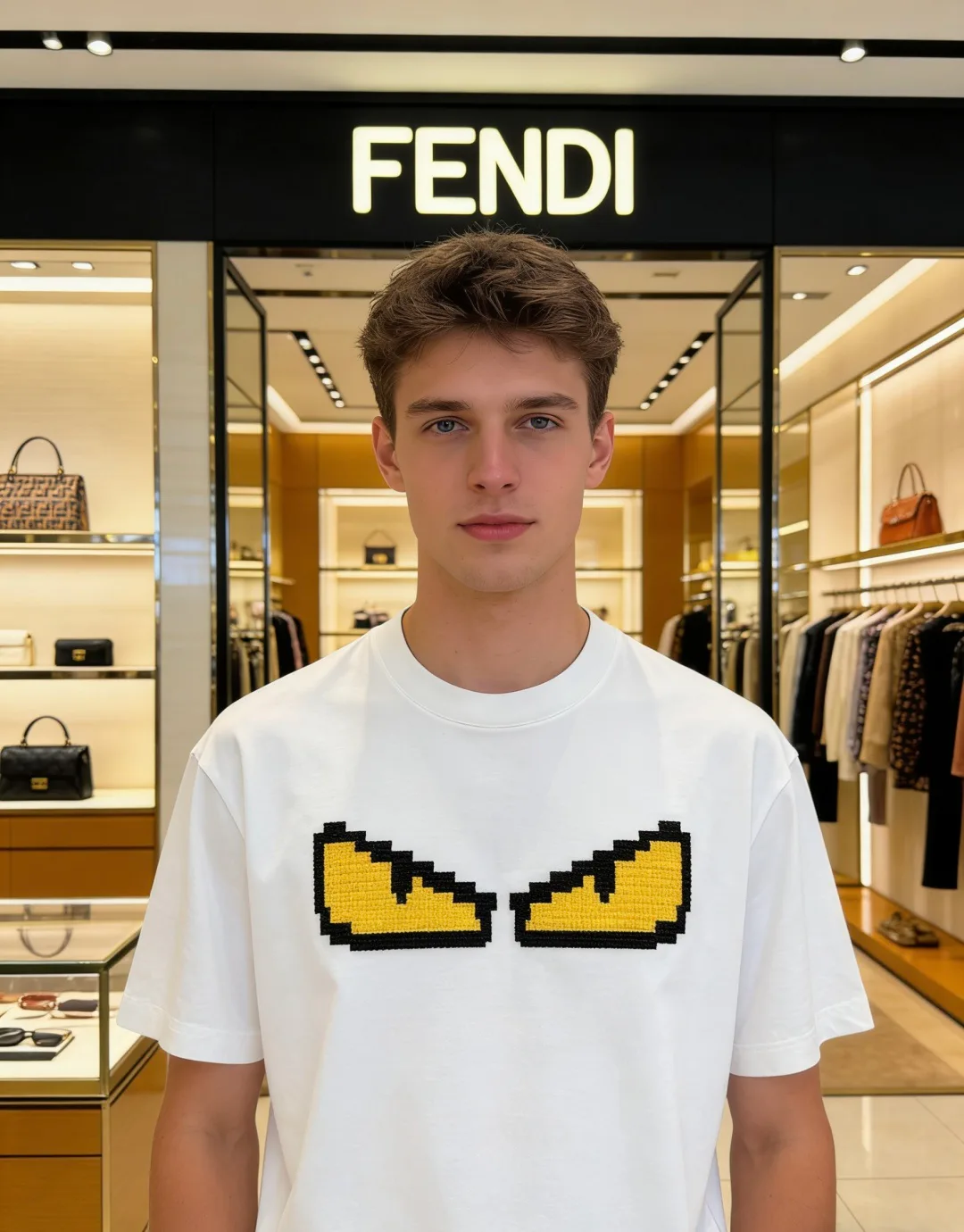 Футболки Мужские Fendi 13442035