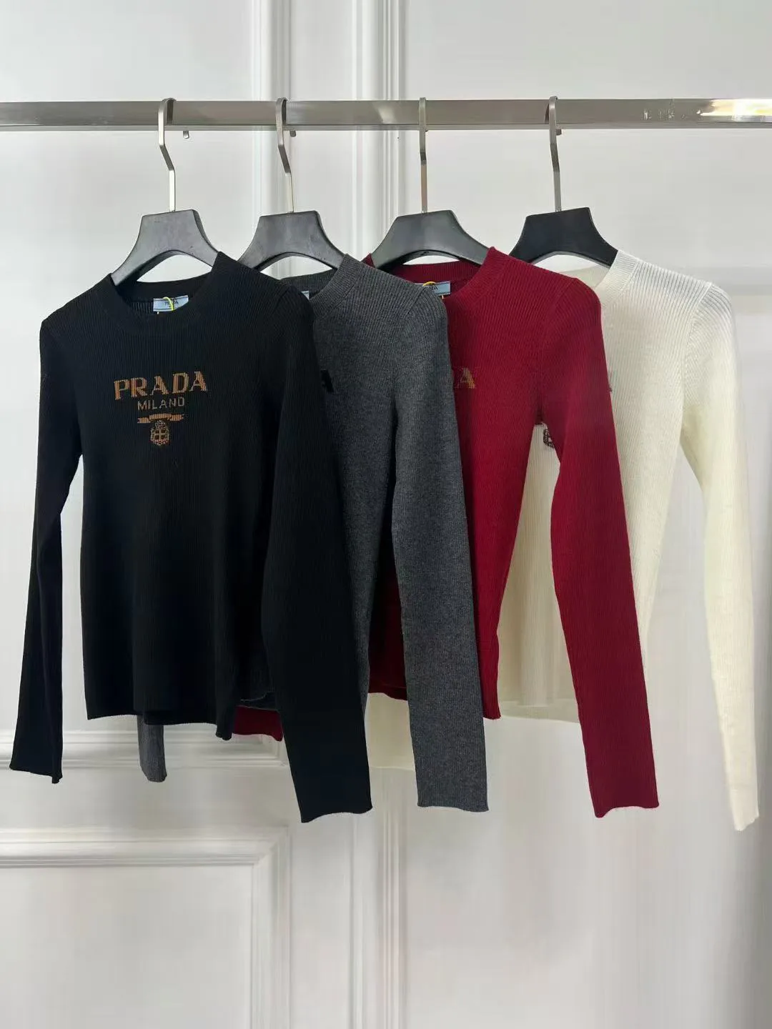 Лонгсливы Женские Prada 1335728