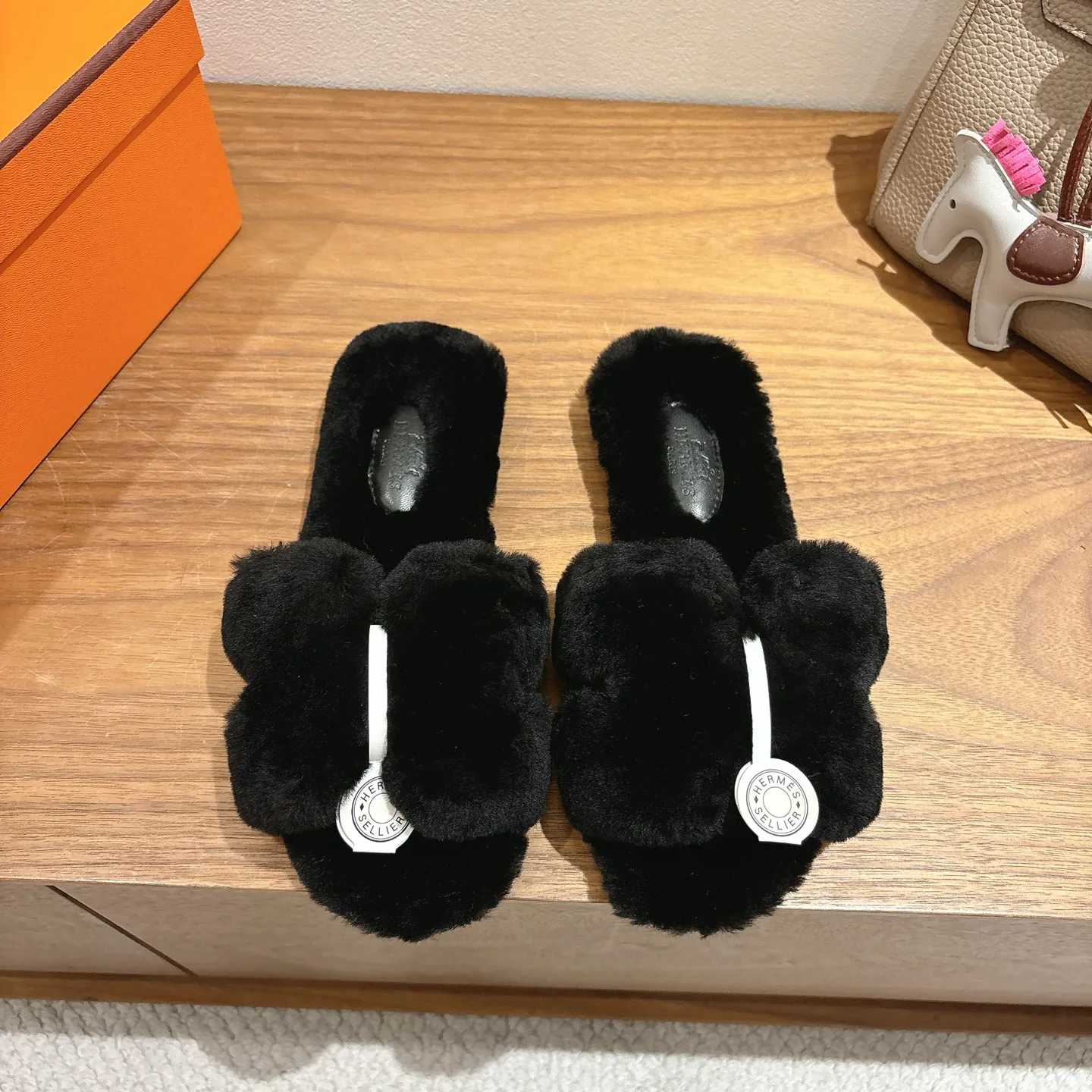 Тапочки Женские Hermes 4500908