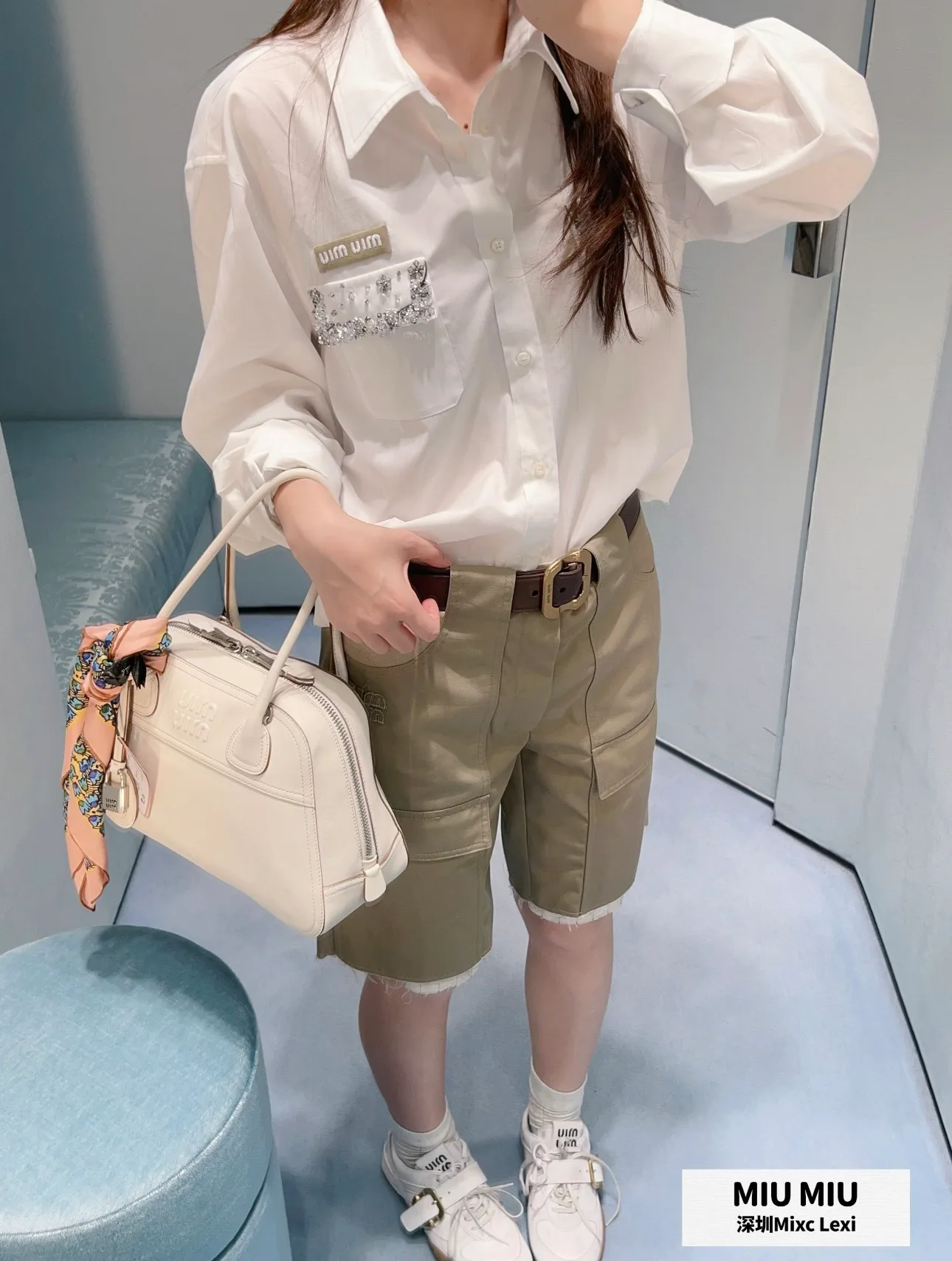 Рубашки Женские Miu Miu 17517062