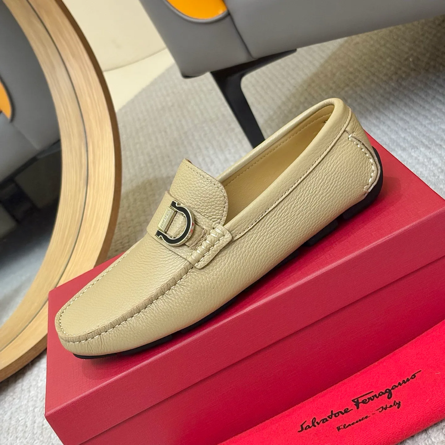 Мокасины Мужские Salvatore Ferragamo 235909