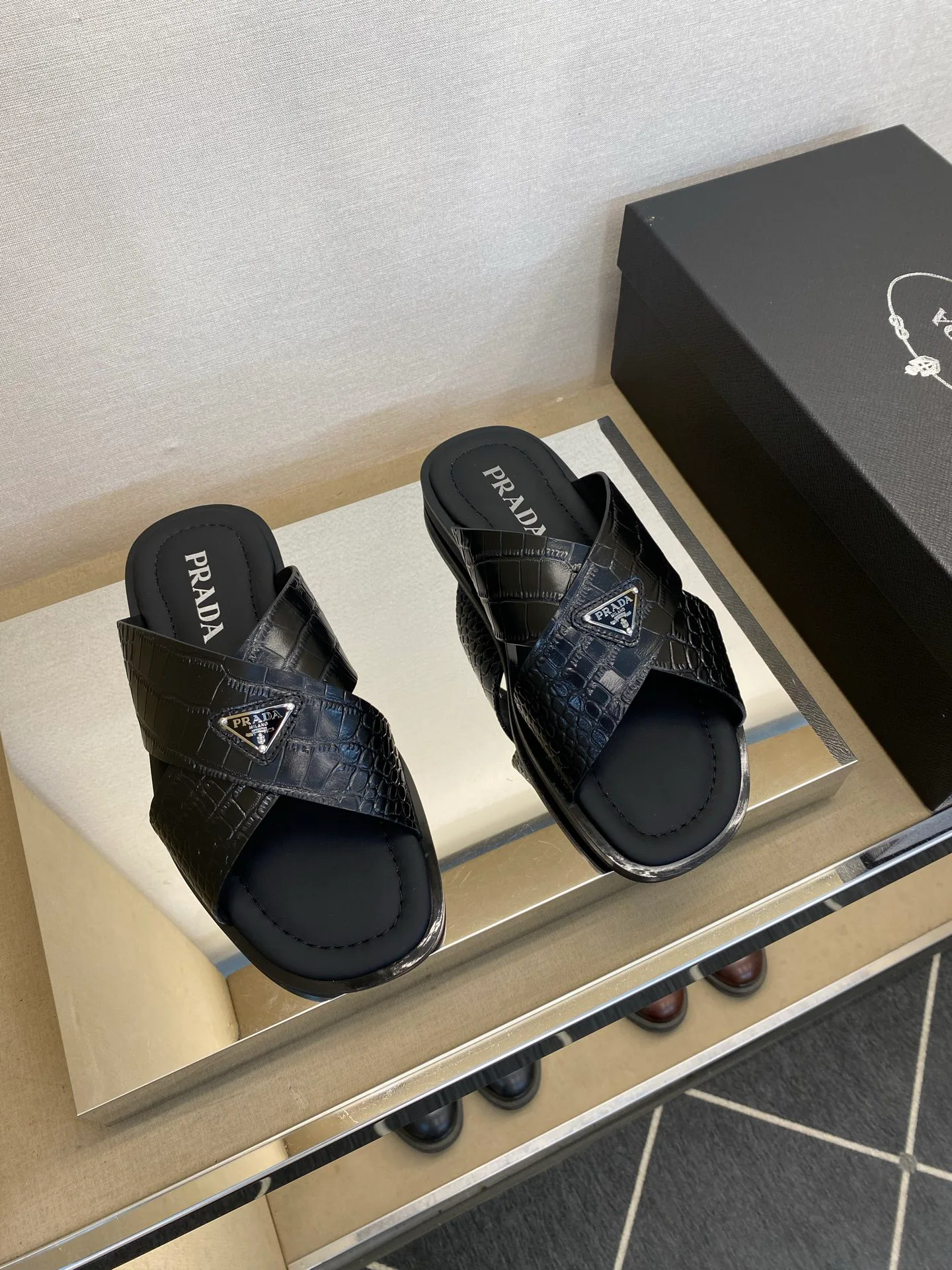 Сандалии Мужские Prada 13440986