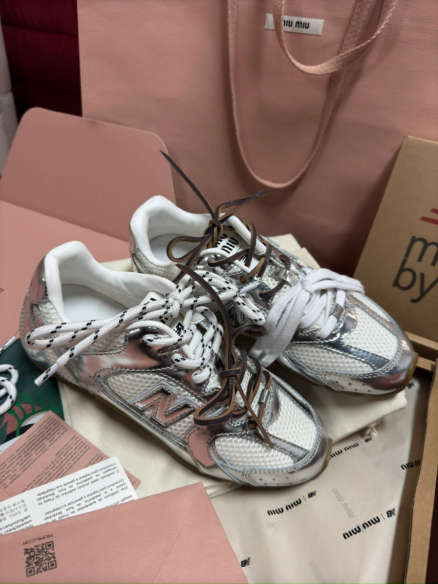 Кроссовки Женские Miu Miu 13648