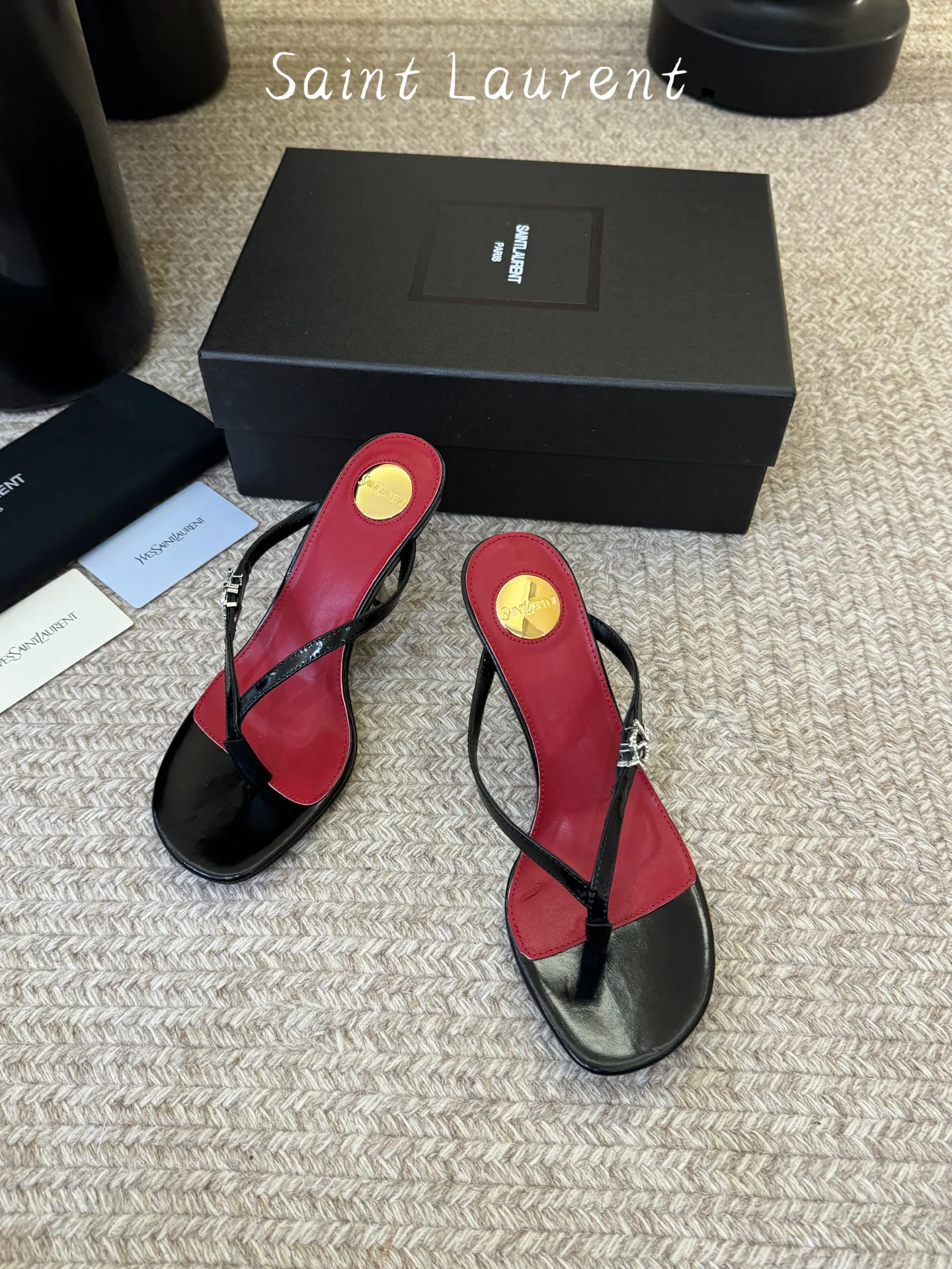 Босоножки Женские Saint Laurent 13077802