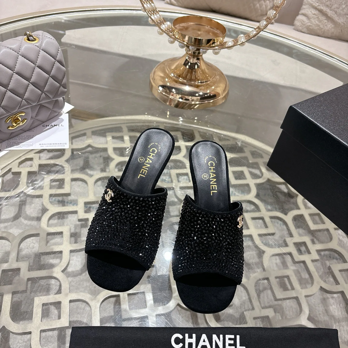 Босоножки Женские Chanel 1590815