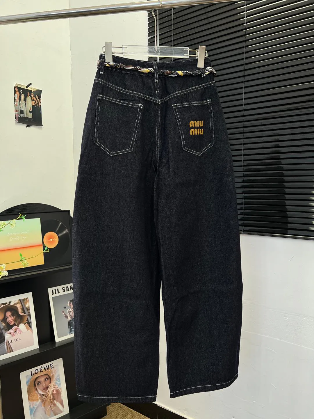 Джинсы Женские Miu Miu 517300