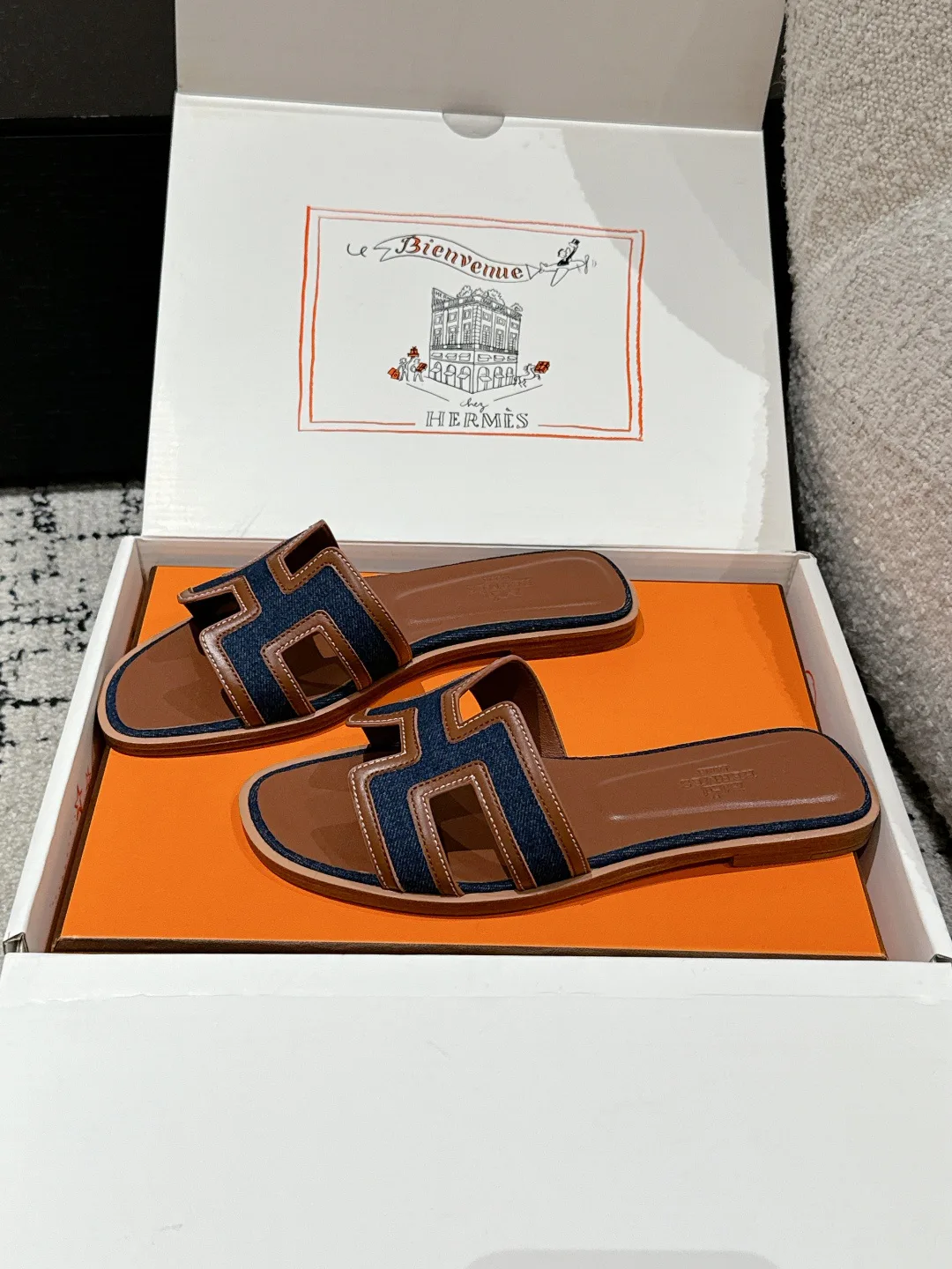 Шлепанцы Женские Hermes 814574