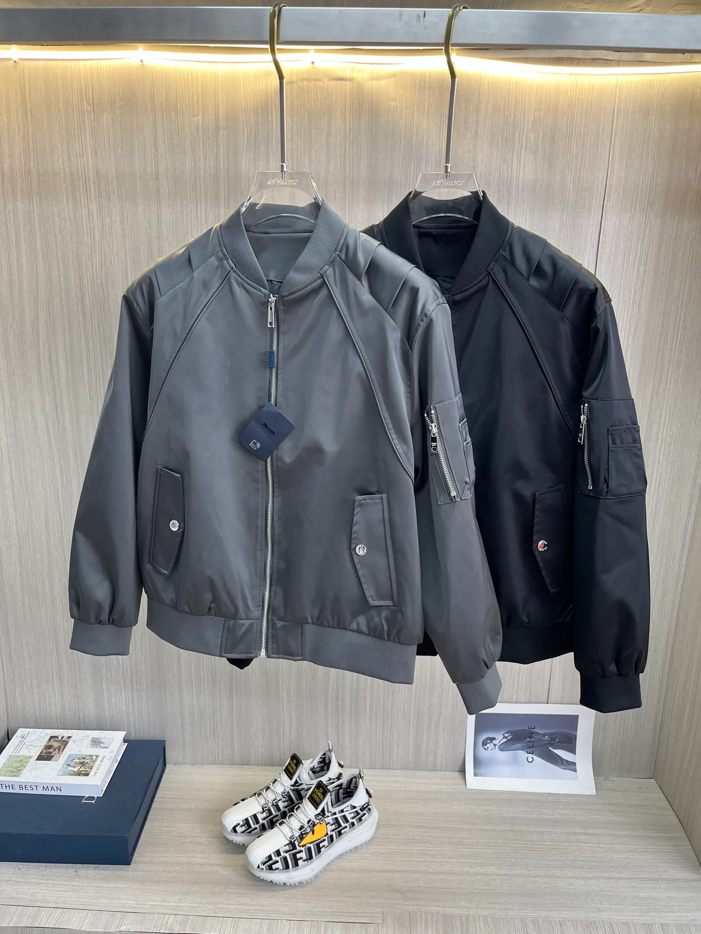 Куртки И Пуховики Мужские Prada 1889387