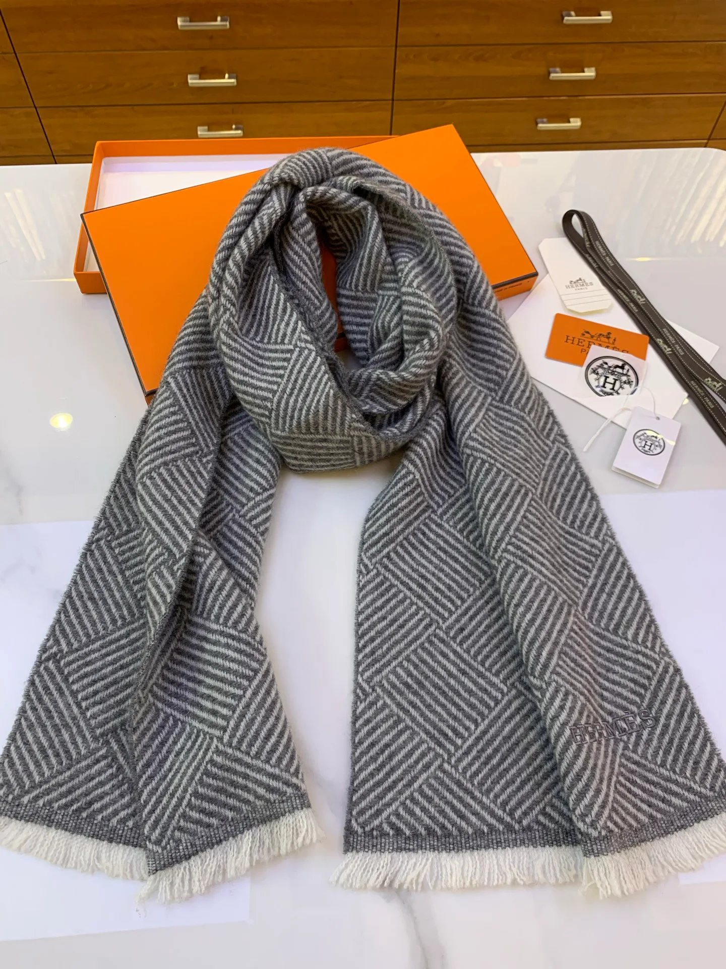 Шарфы Hermes 18437539