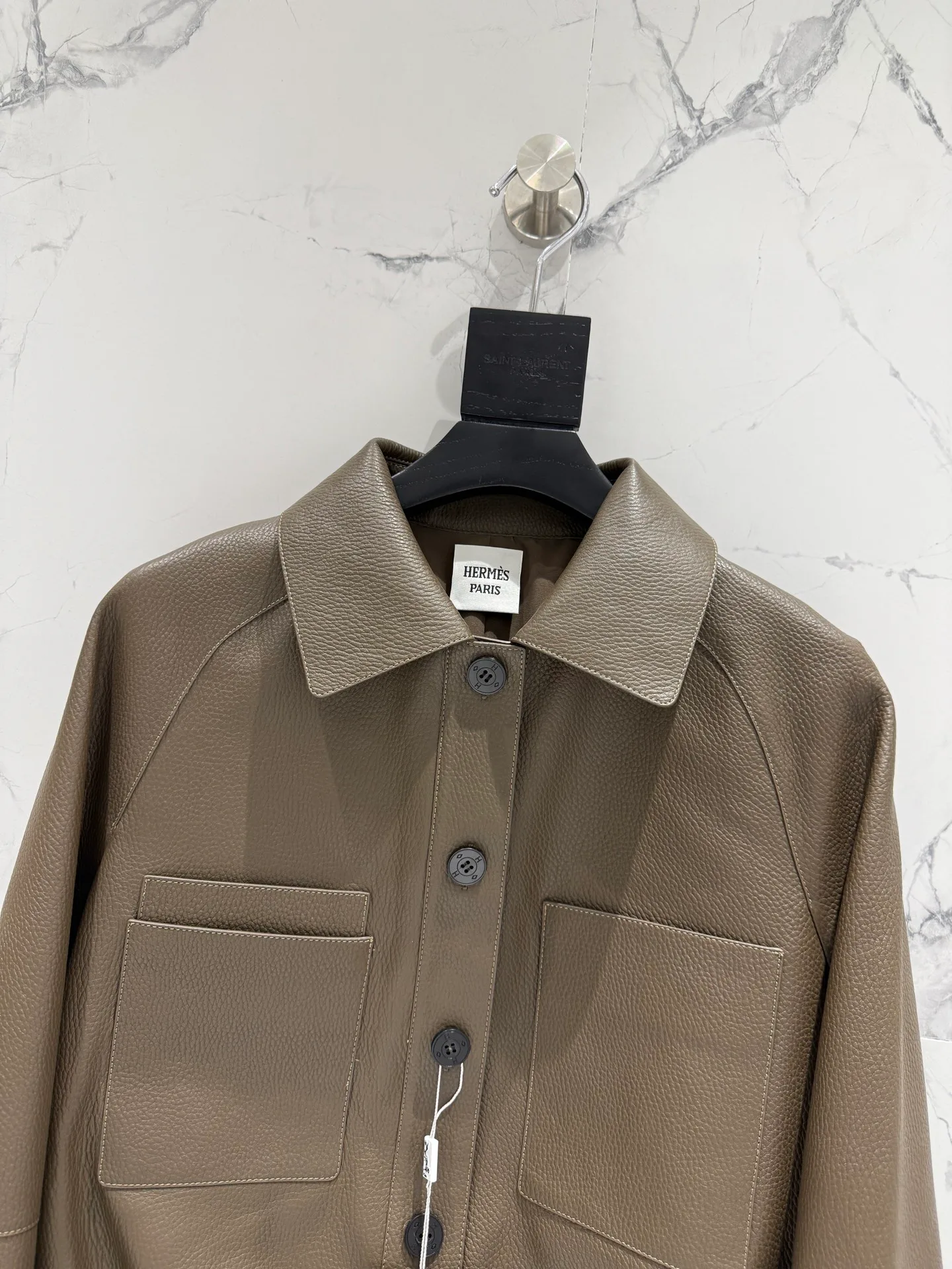 Кожаные Куртки И Дублёнки Женские Hermes 11868445
