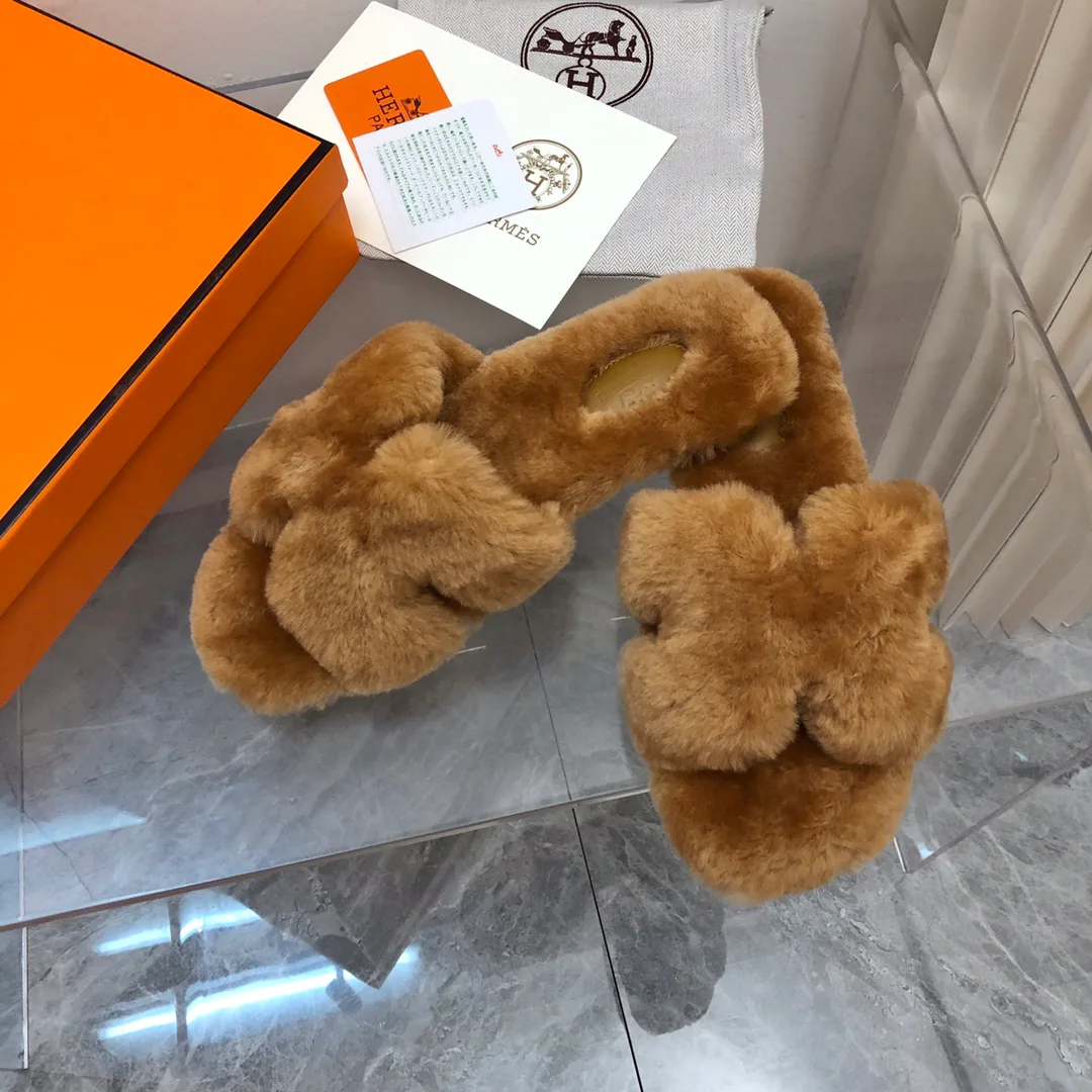 Тапочки Женские Hermes 17977369