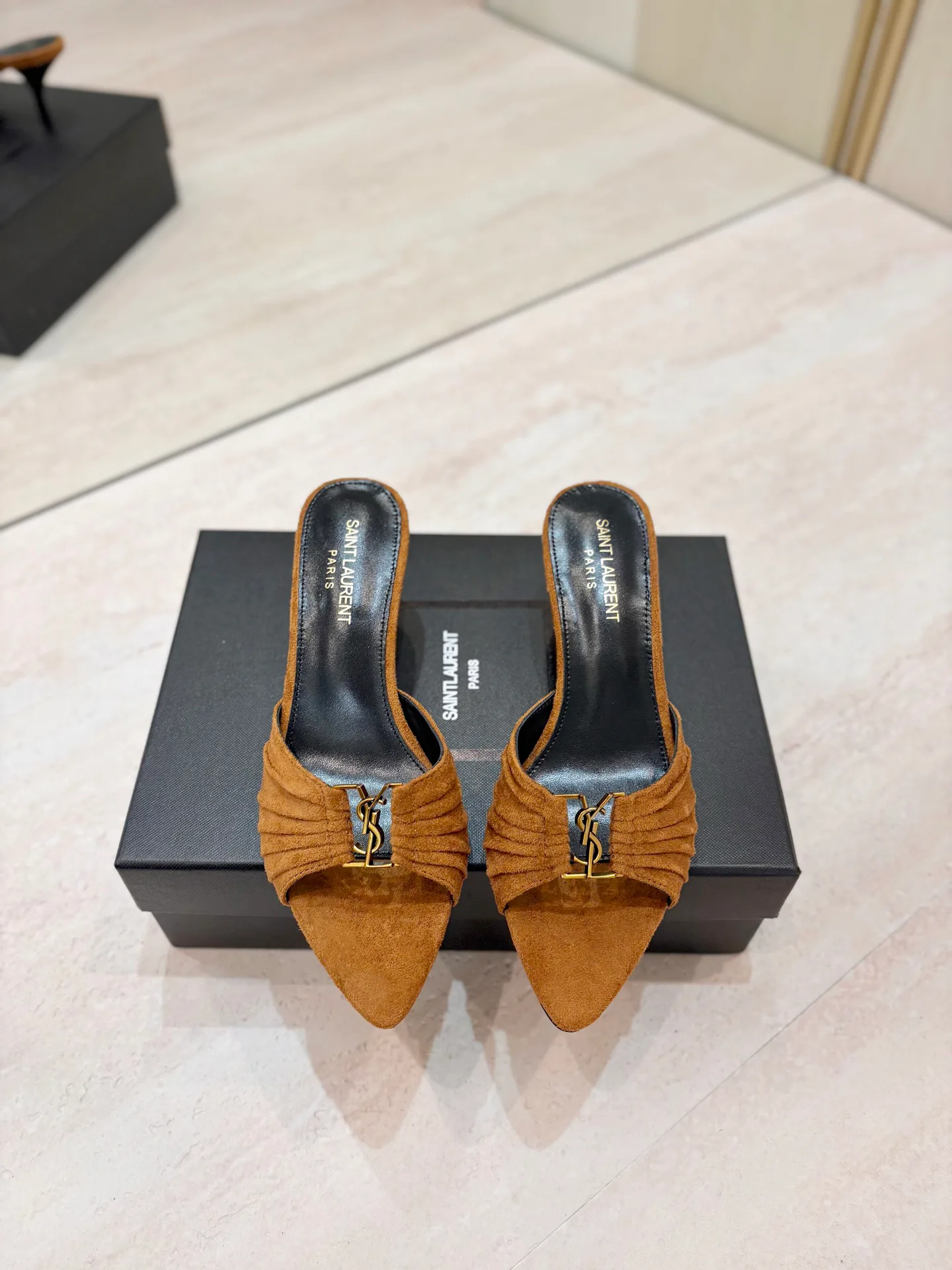 Мюли И Сабо Женские Saint Laurent 17476007