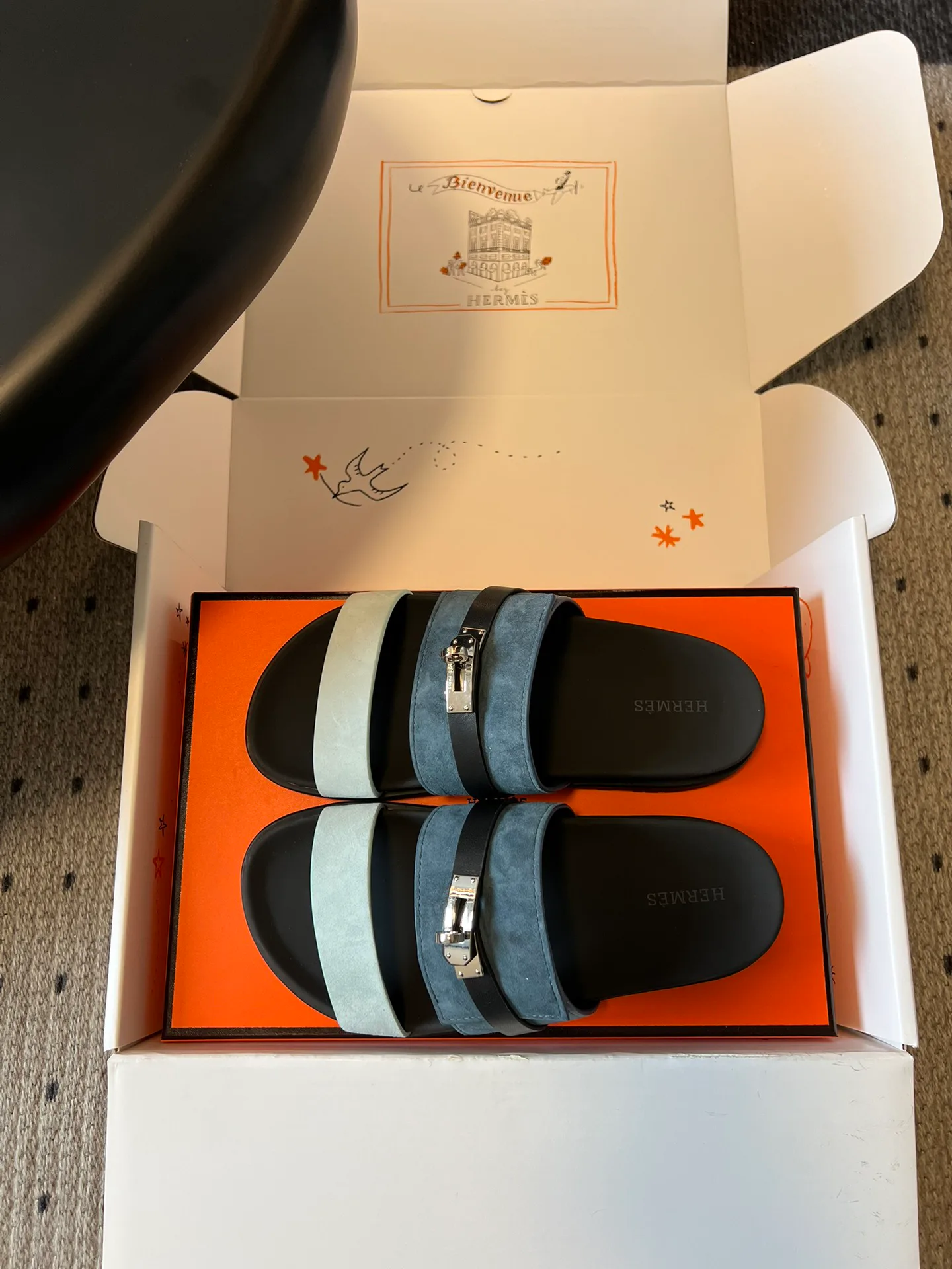 Шлепанцы Женские Hermes 12257246