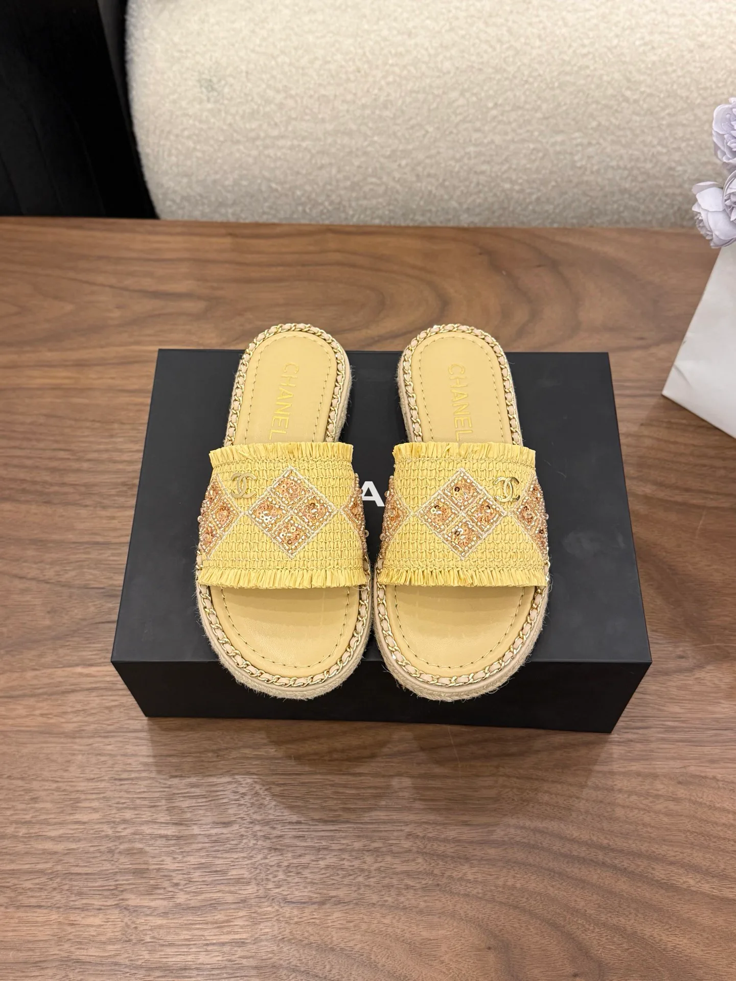 Сандалии Женские Chanel 11559225