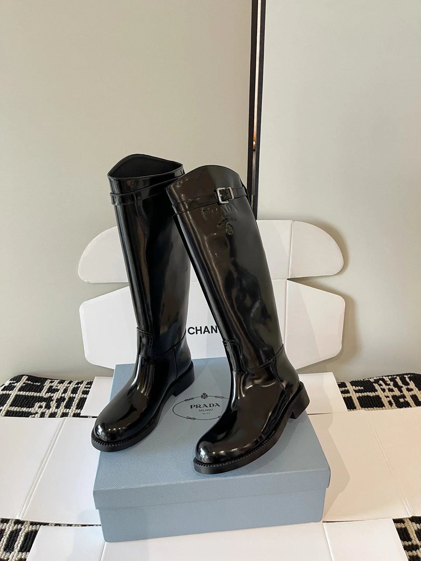 Сапоги Женские Prada 19329861