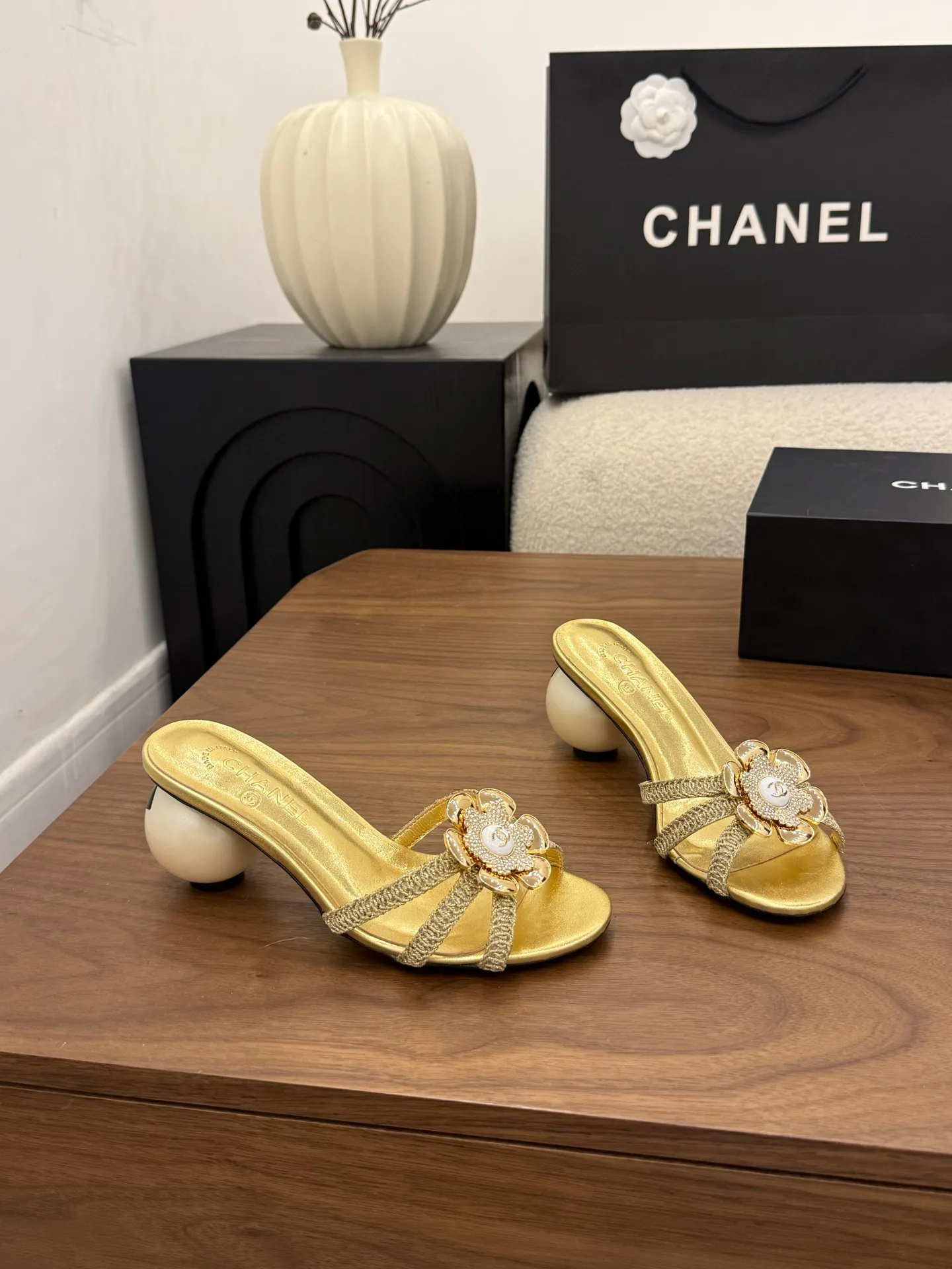 Босоножки Женские Chanel 13444924