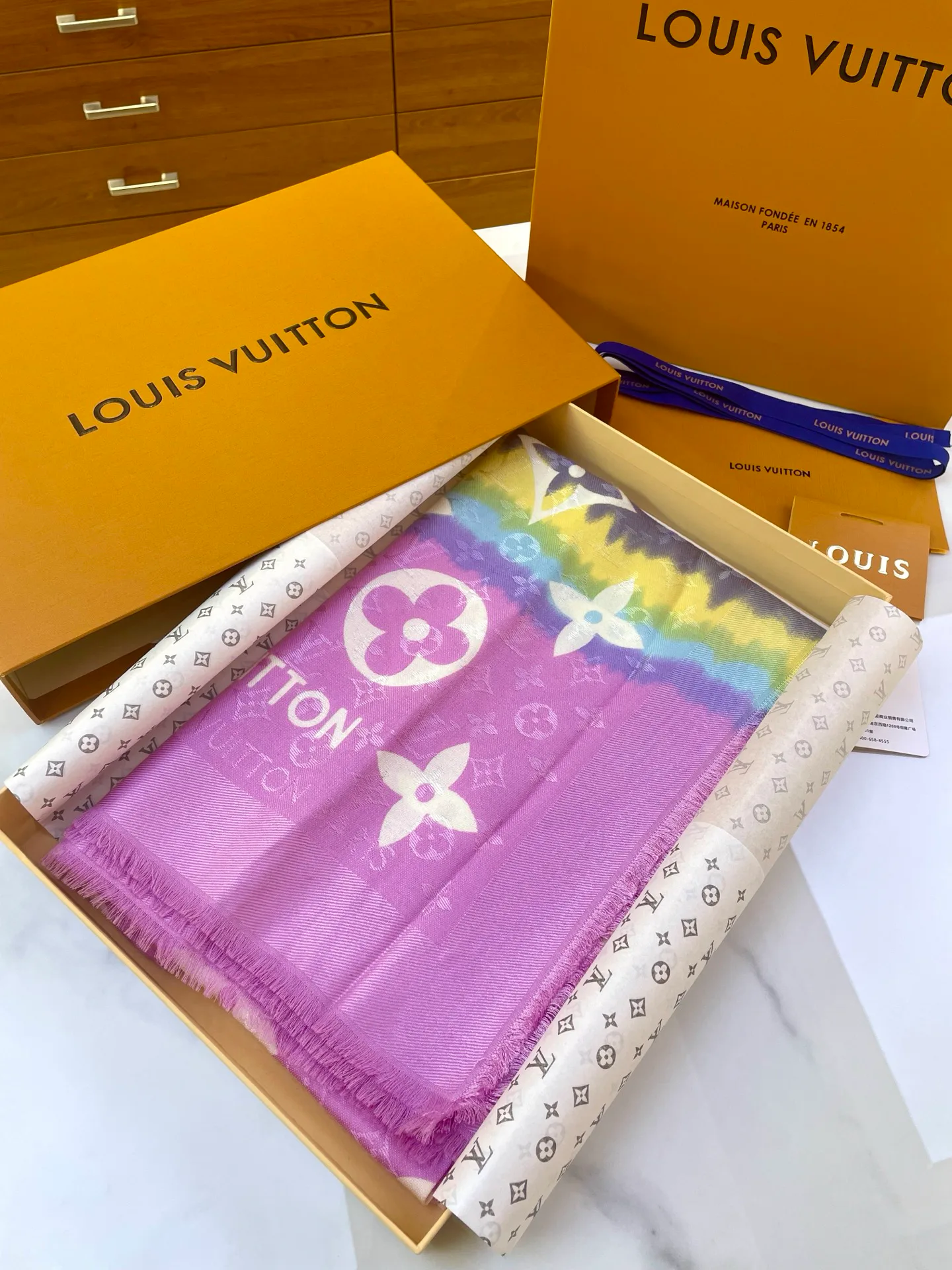 Шарфы Louis Vuitton 4874457