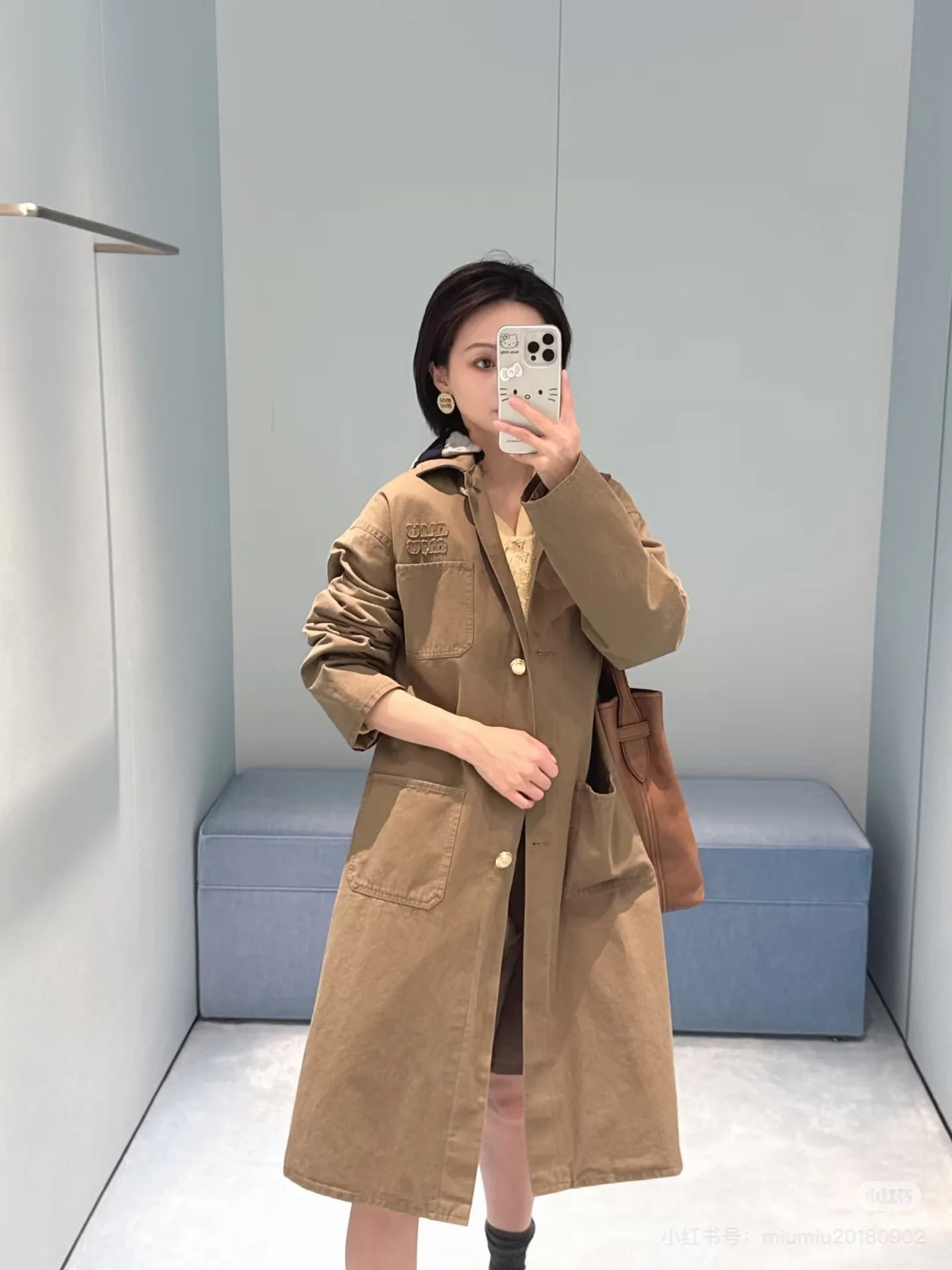 Пальто Женские Miu Miu 11775495