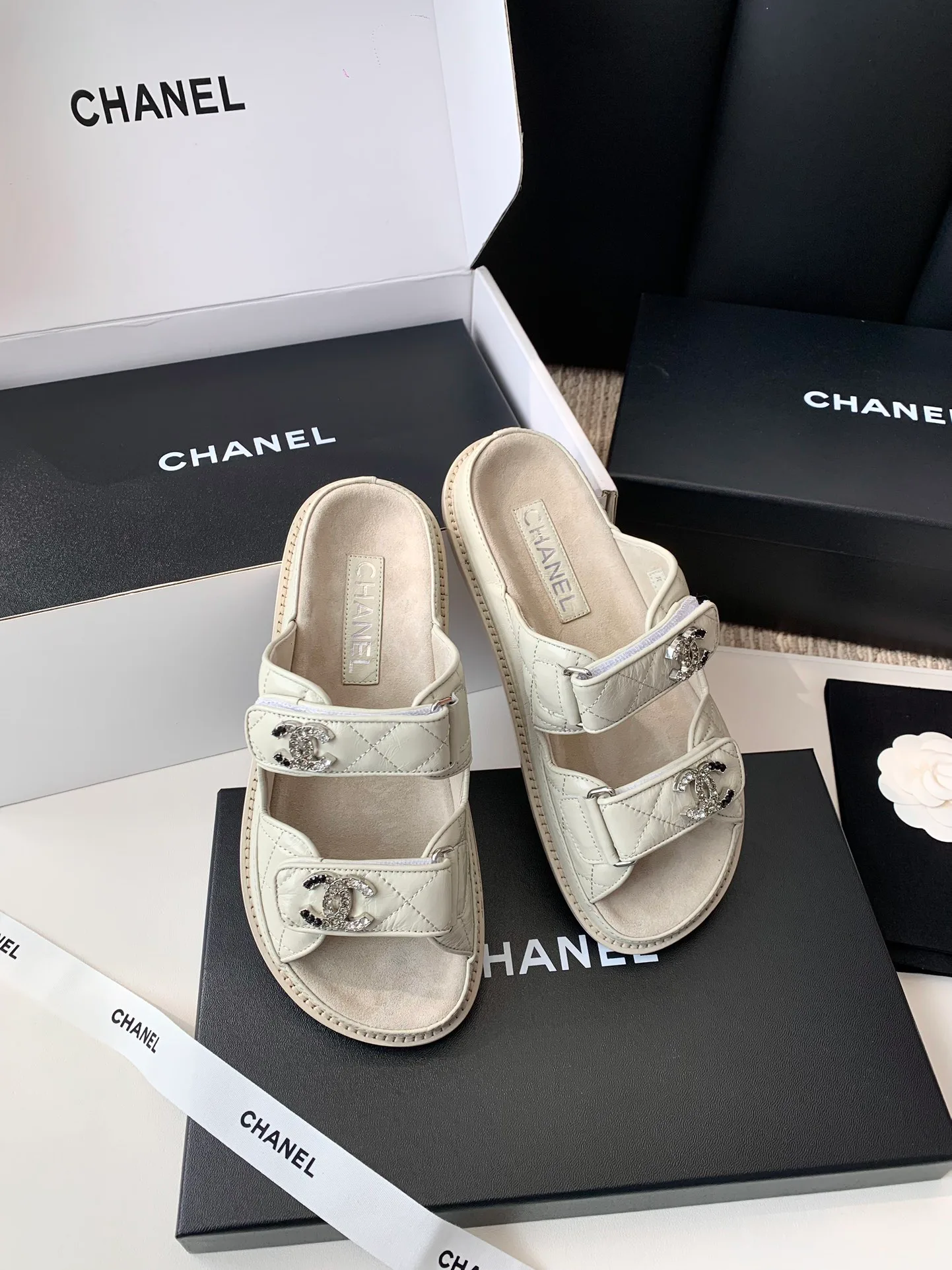 Шлепанцы Женские Chanel 35932