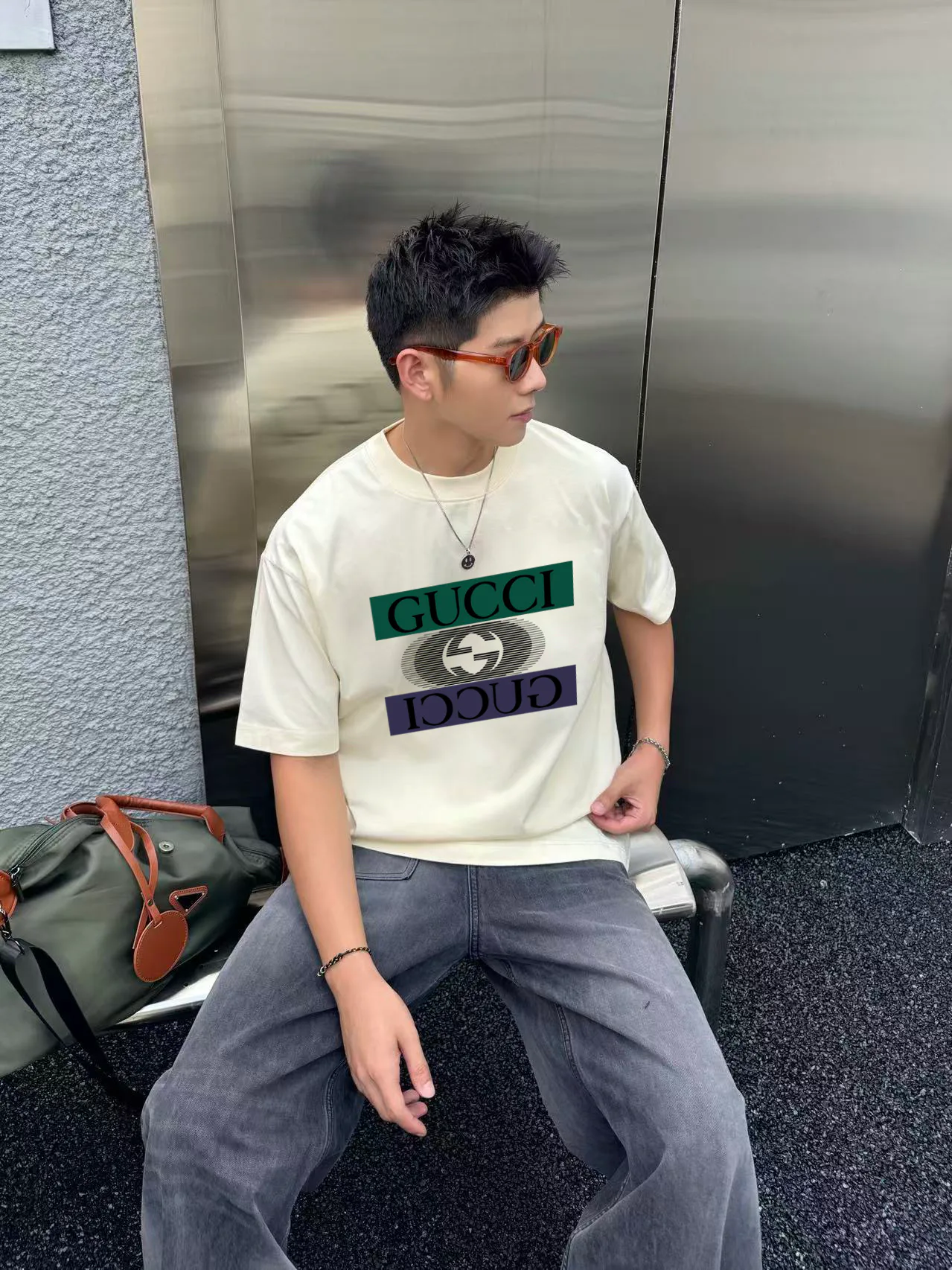 Футболки Мужские Gucci 493330