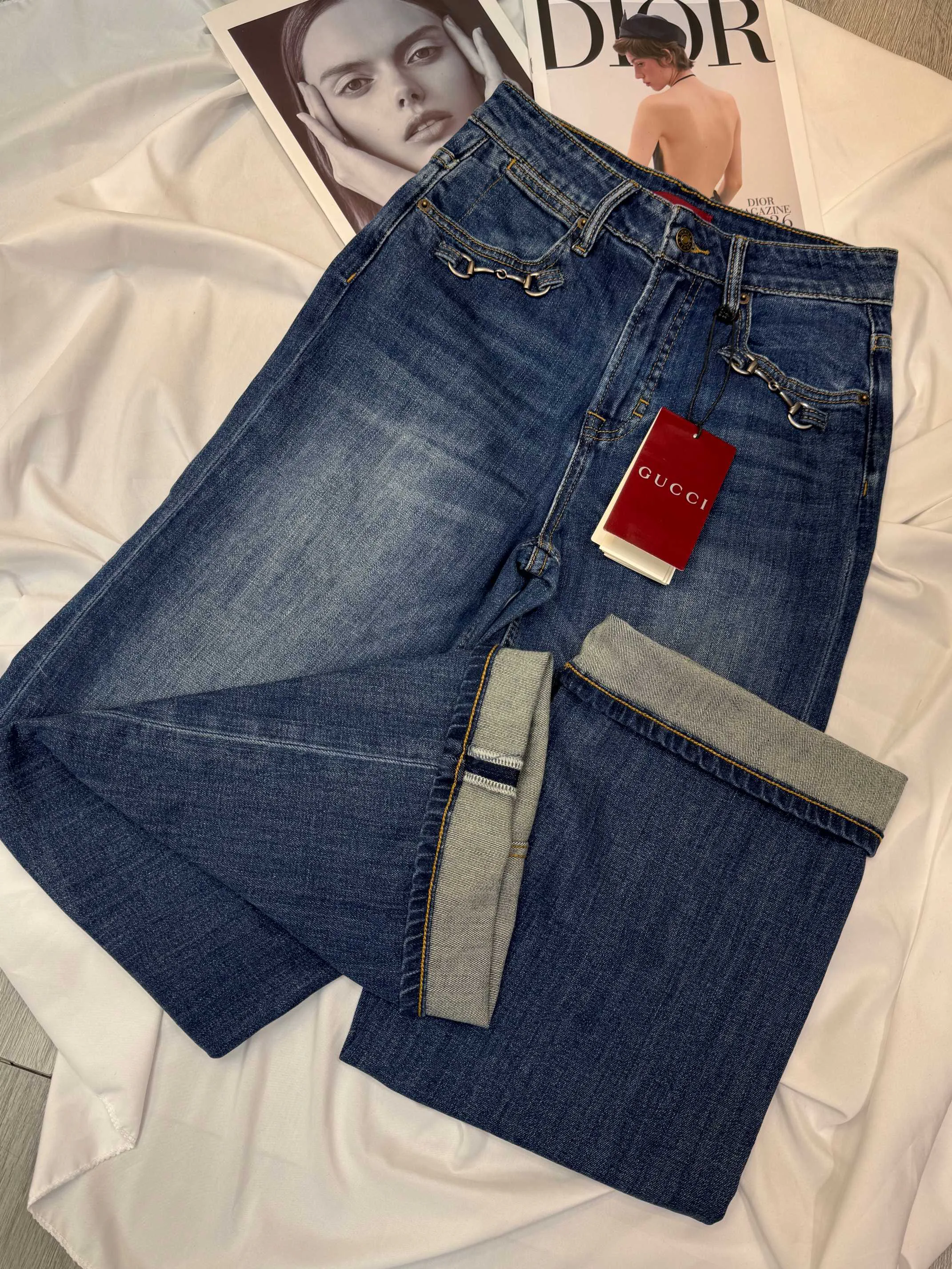 Джинсы Женские Gucci 18145692