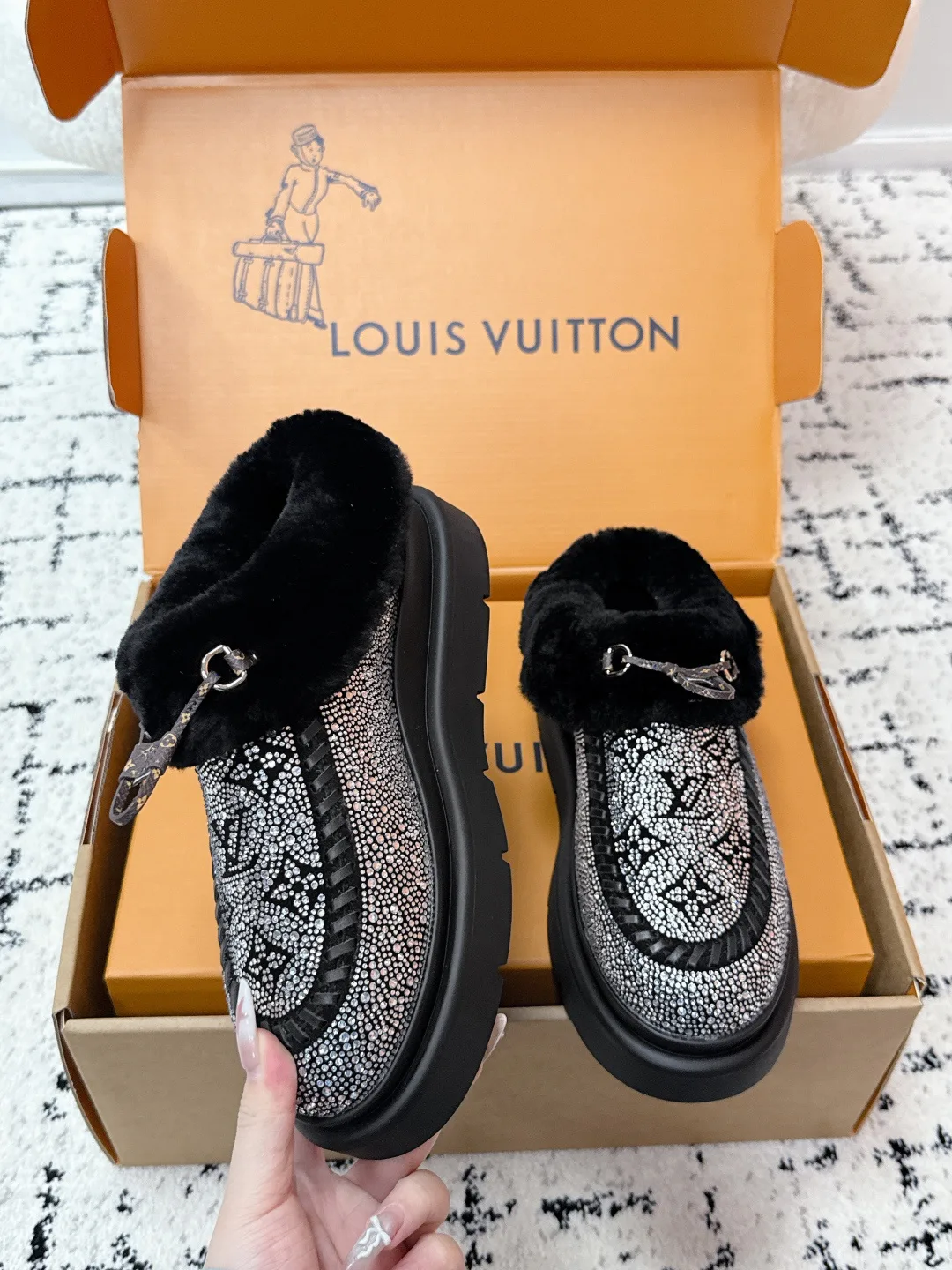 Угги Женские Louis Vuitton 442526