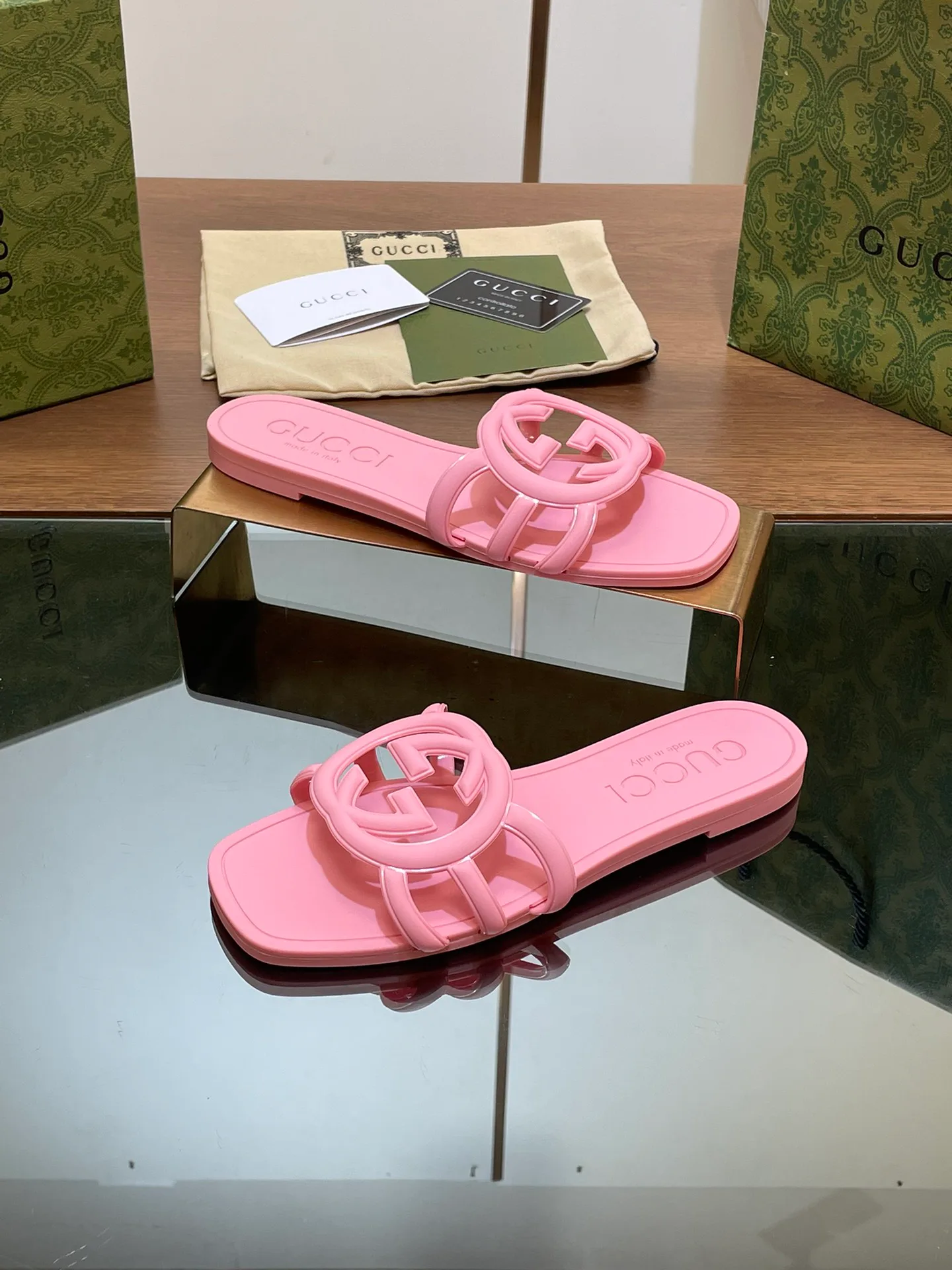 Шлепанцы Женские Gucci 34964