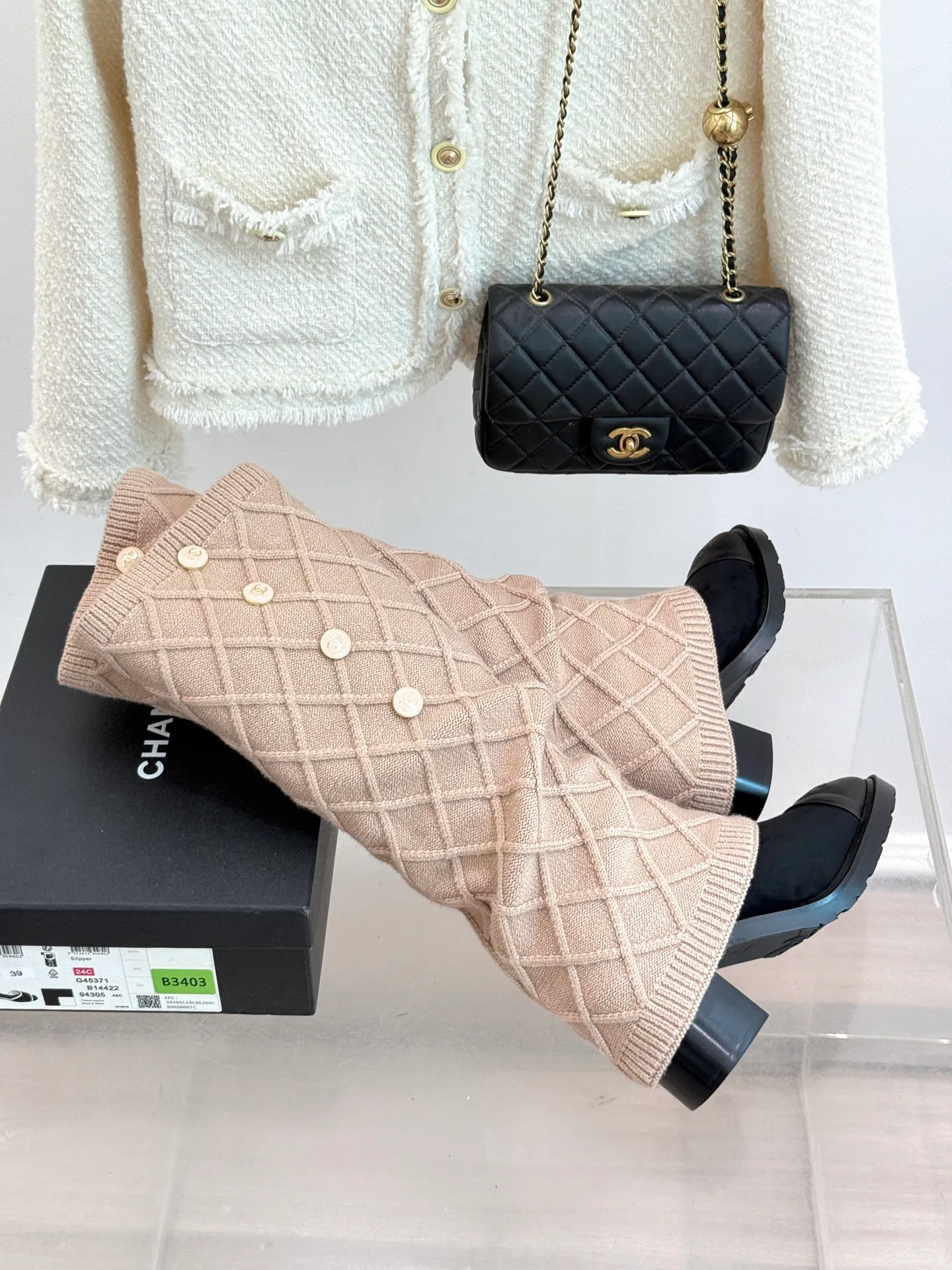 Сапоги Женские Chanel 348854