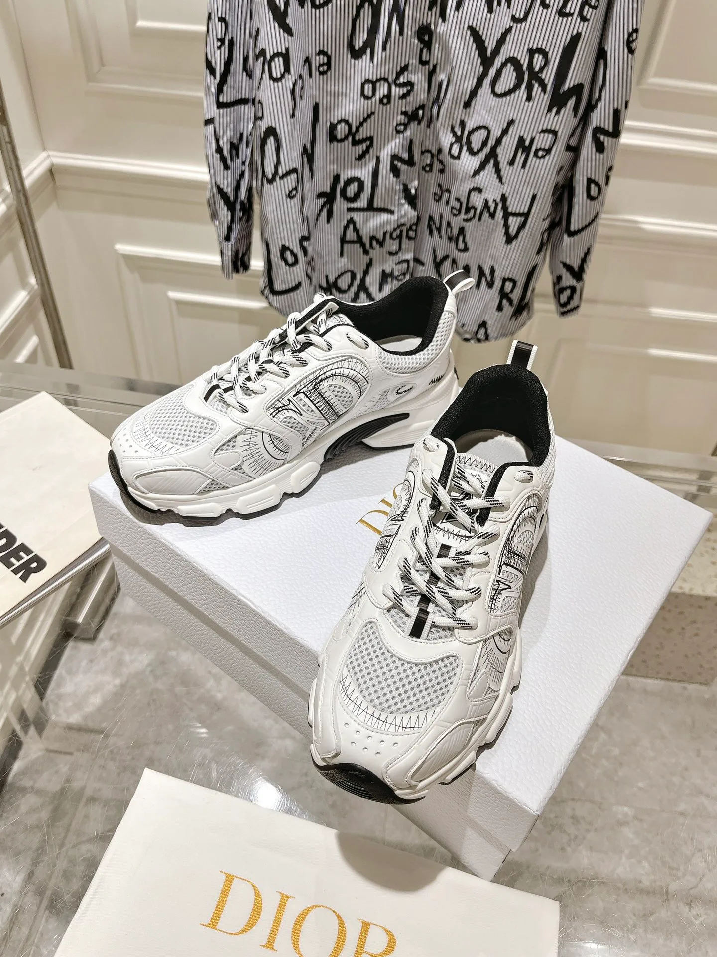 Кроссовки Женские Christian Dior 286205