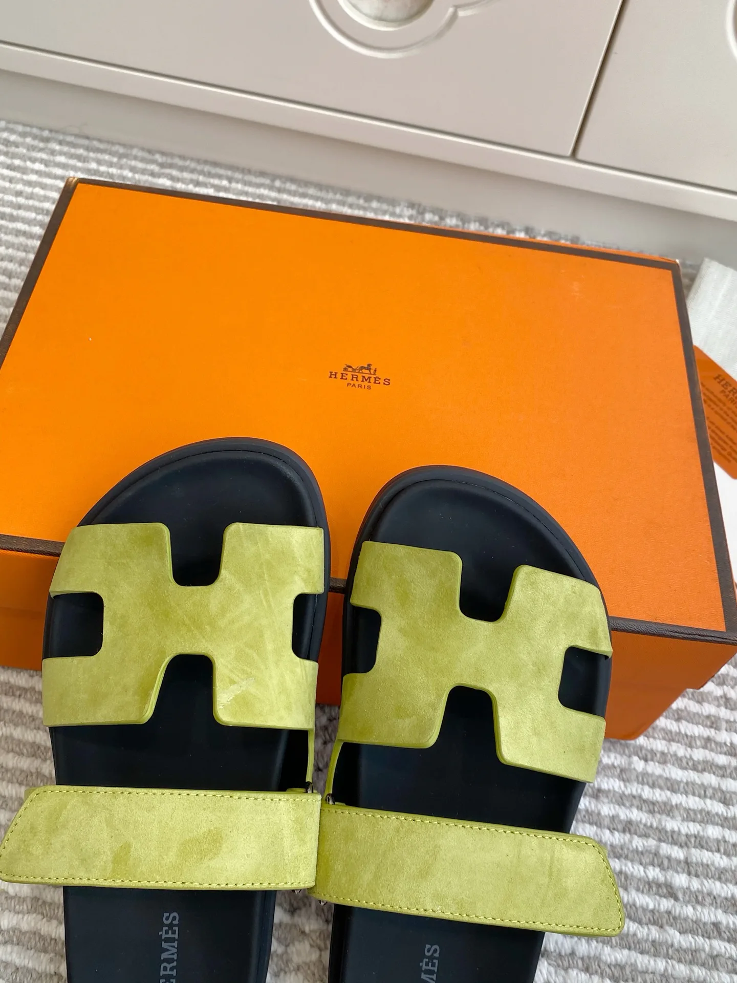 Шлепанцы Женские Hermes 1384867