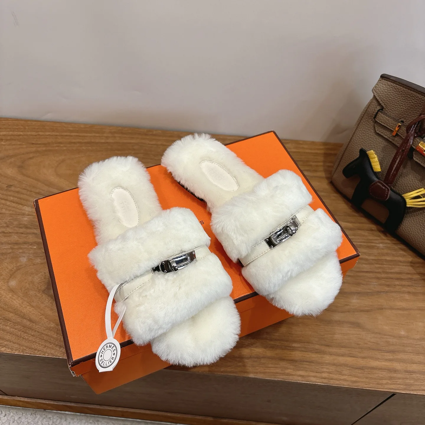 Тапочки Женские Hermes 4500874
