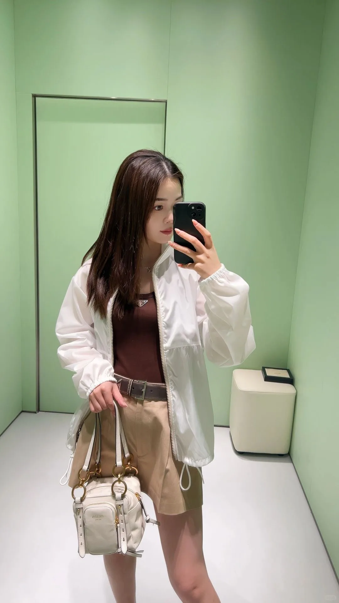Куртки И Пуховики Женские Prada 864593