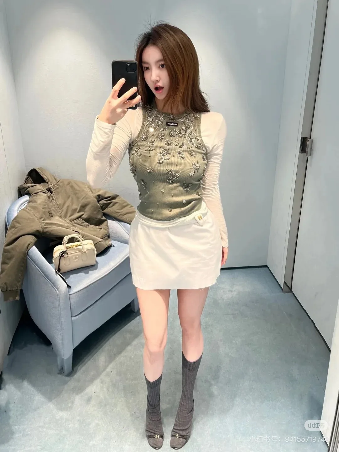 Жилеты Женские Miu Miu 11188225